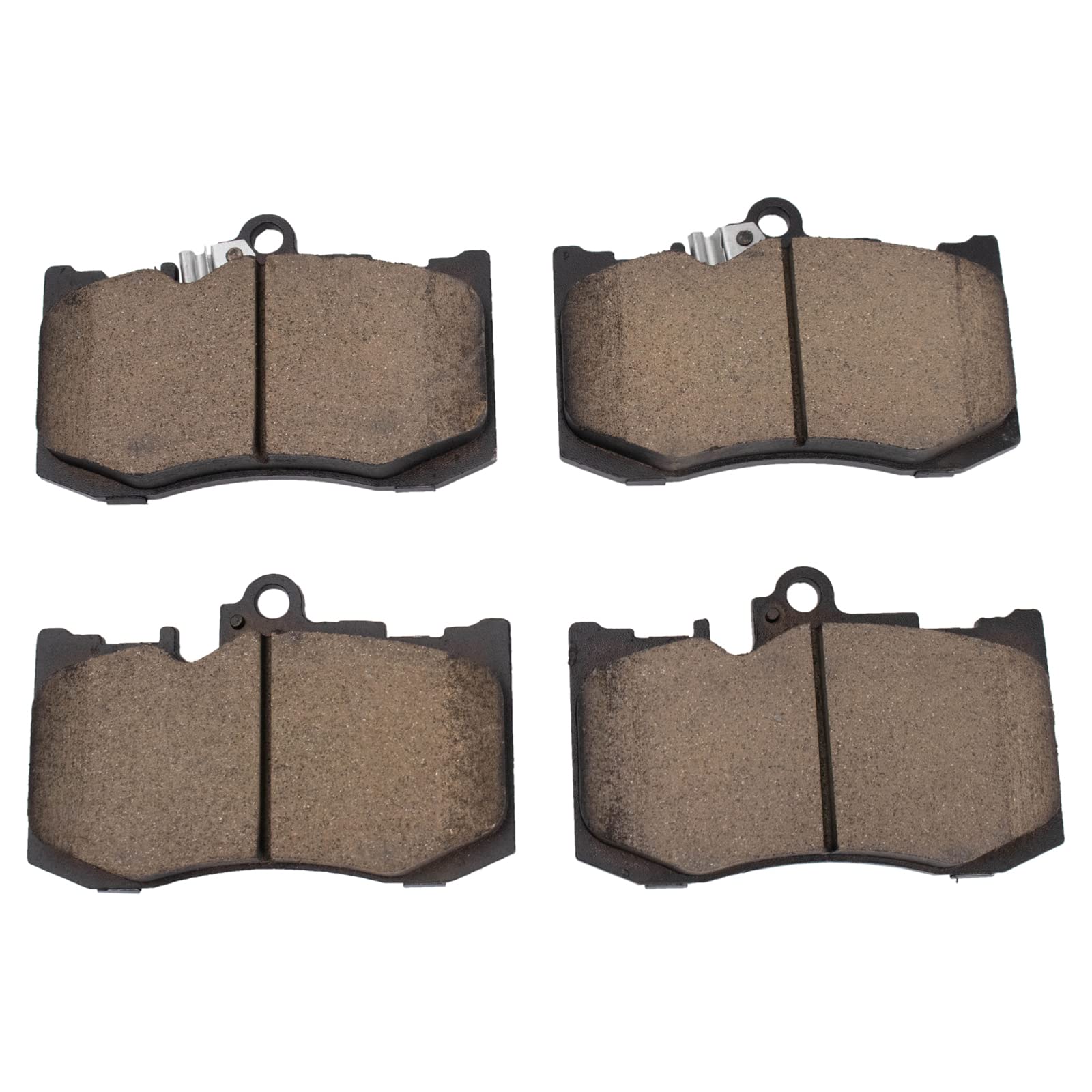 TRQ Front Ceramic Brake Pads Compatible with 2006-2019 Lexus