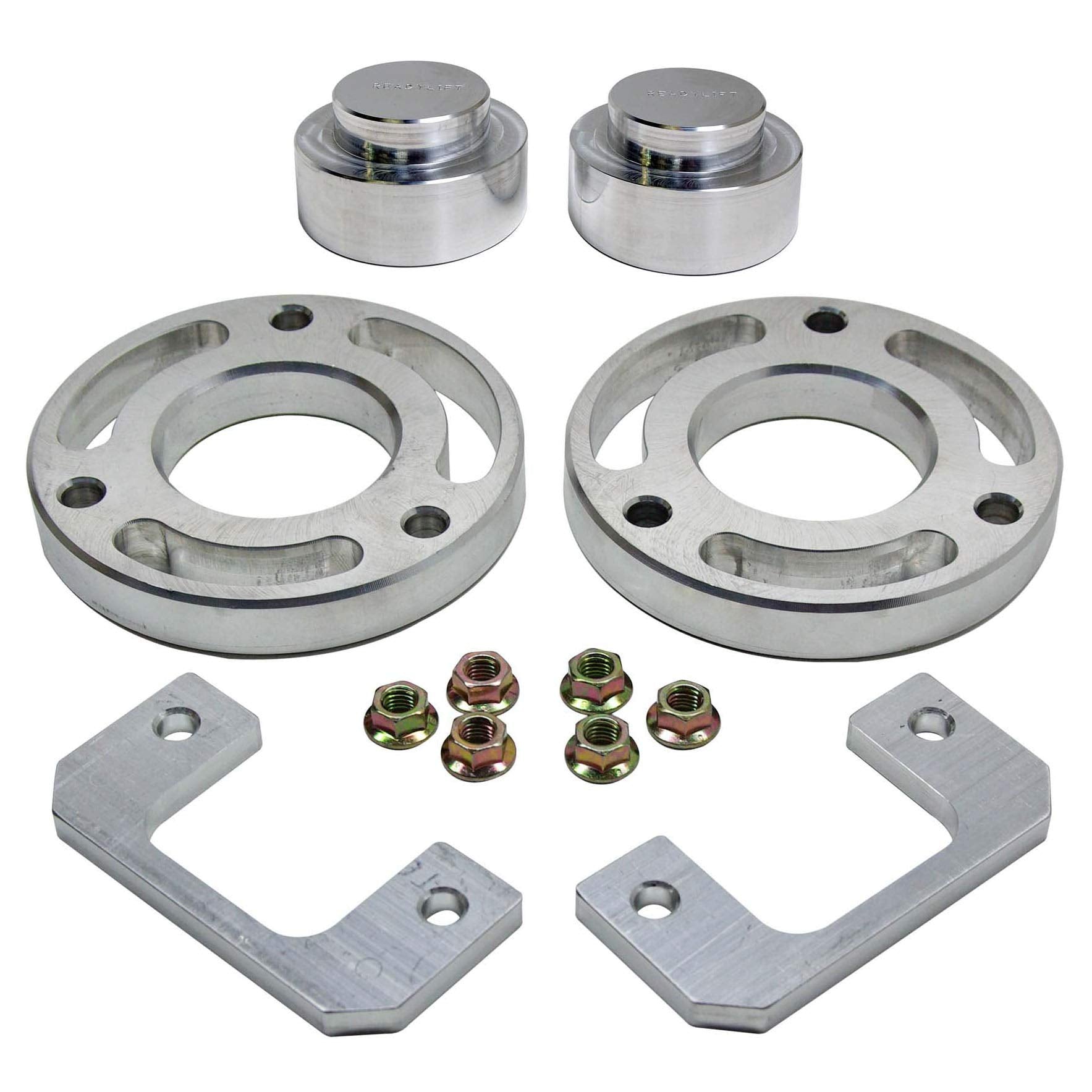 Readylift 69-3015 2.25'F / 1.5'R Sst Lift Kit - Gm Suv 1500, Silver, For Tires Up To 33'