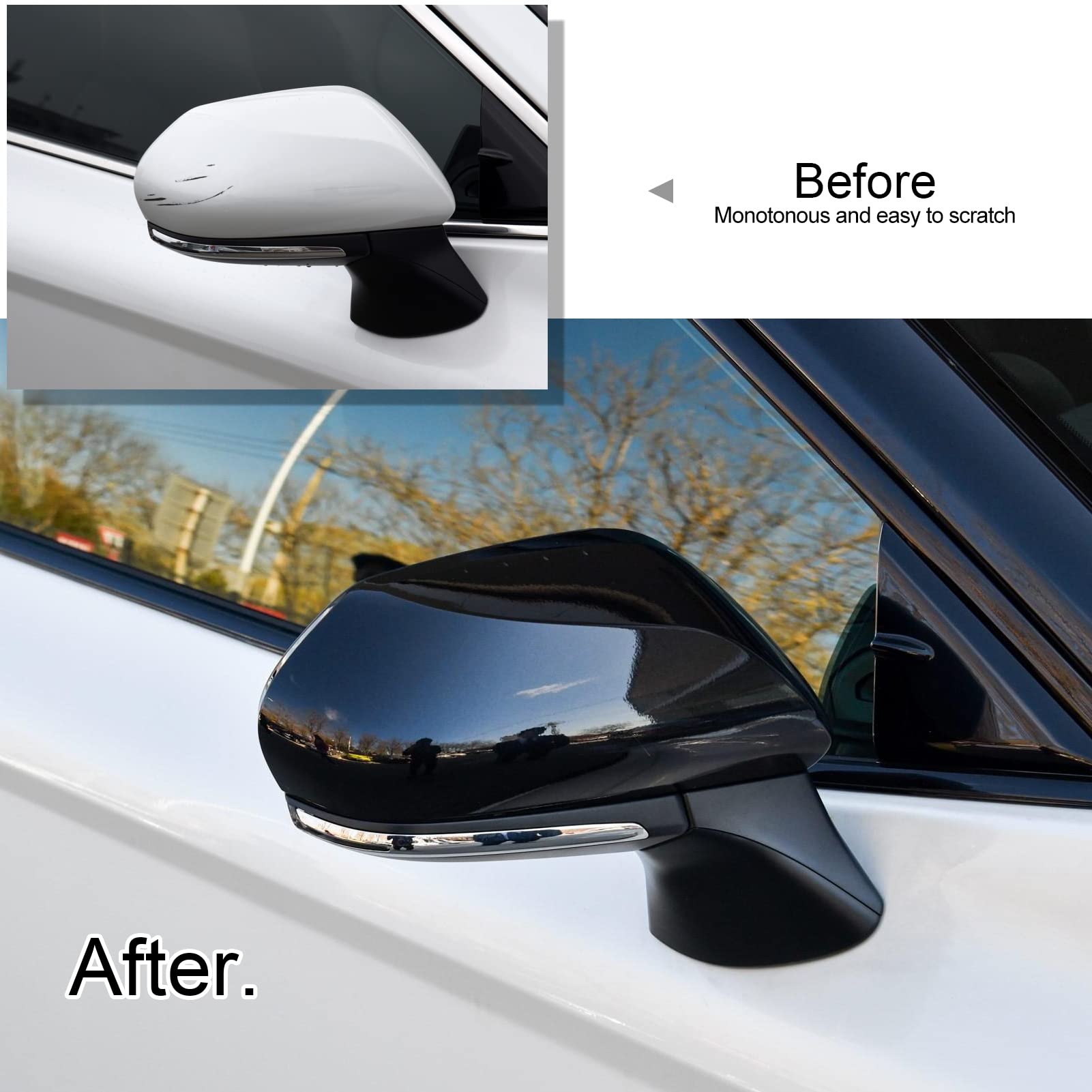 Cke Compatible With Toyota Camry 2025 2024 2023 2022 2021 2020 2019 2018 Accessories Car Exterior Door Side Rearview Mirror Guar