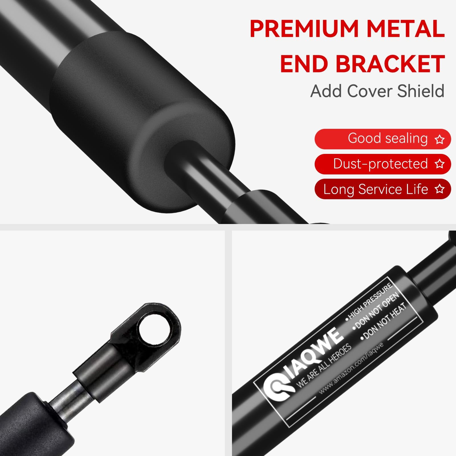 Aqwe 43100 Truck Tailgate Assist Shock Kit Compatible With 1999-2006 Chevy Silverado/Gmc 1500/2500 / 3500 And 2007 Classic 1500