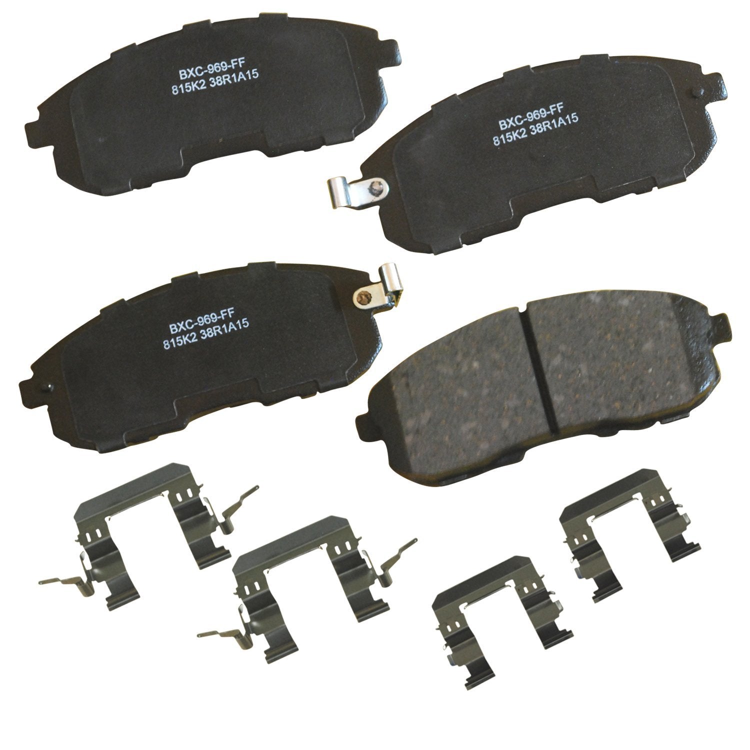 Bendix Premium Sbc815K2 Ceramic Front Brake Pads For Nissan Maxima 2002