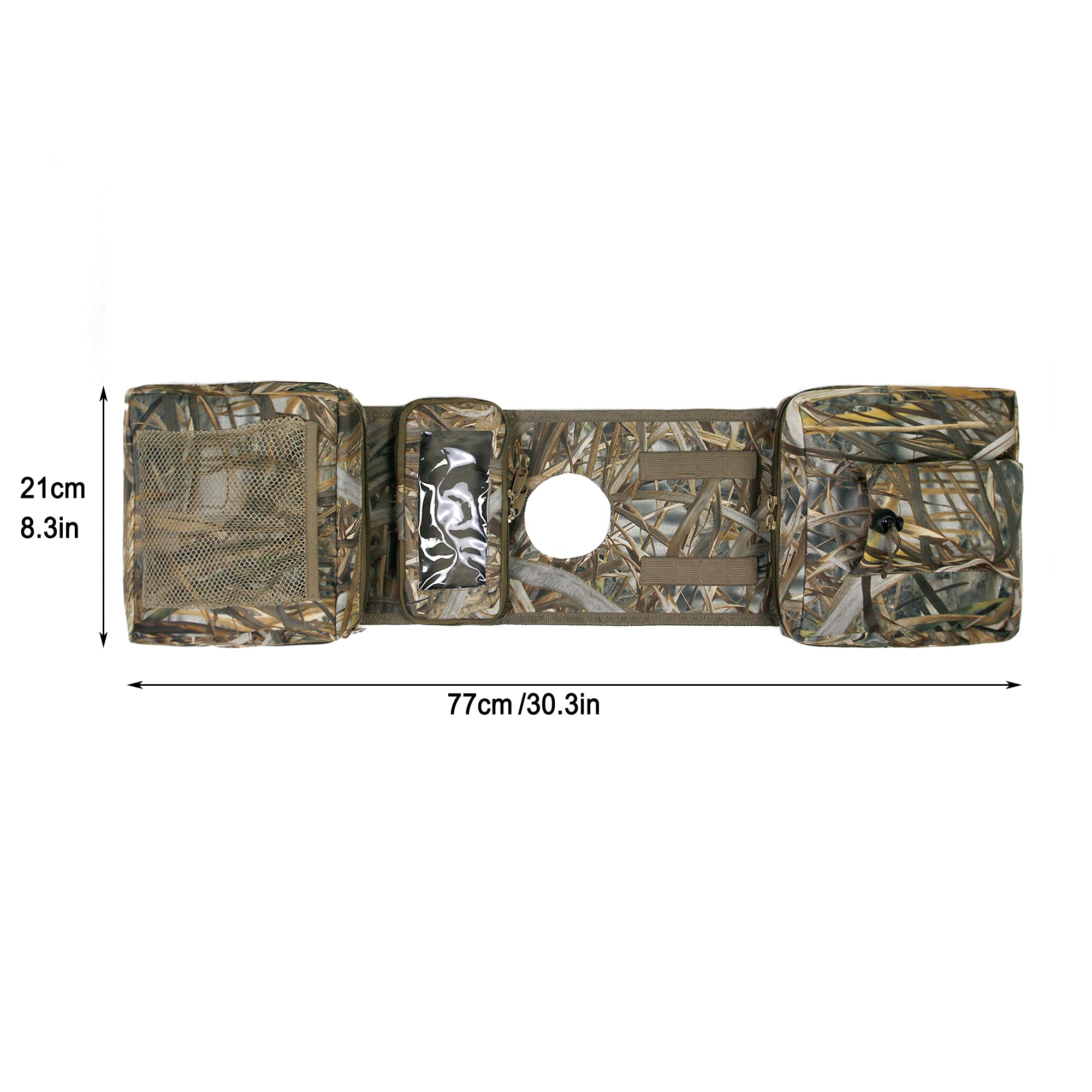 MYDAYS ATV Saddle Bag - Cargo Tank Phone Bag - One Size - Polyester - Camo1