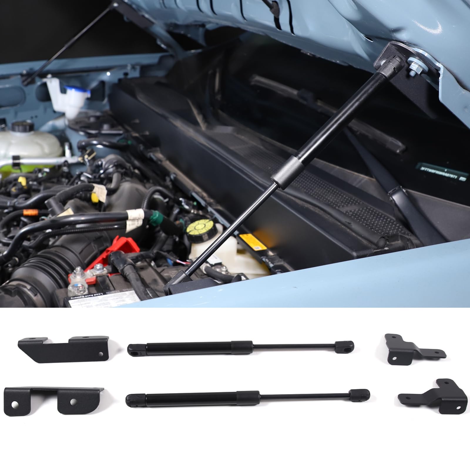 Front Bonnet Hood Lift Support Struts Gas Spring Shock For Ford Maverick 2022 2023 2024, Car Accessories