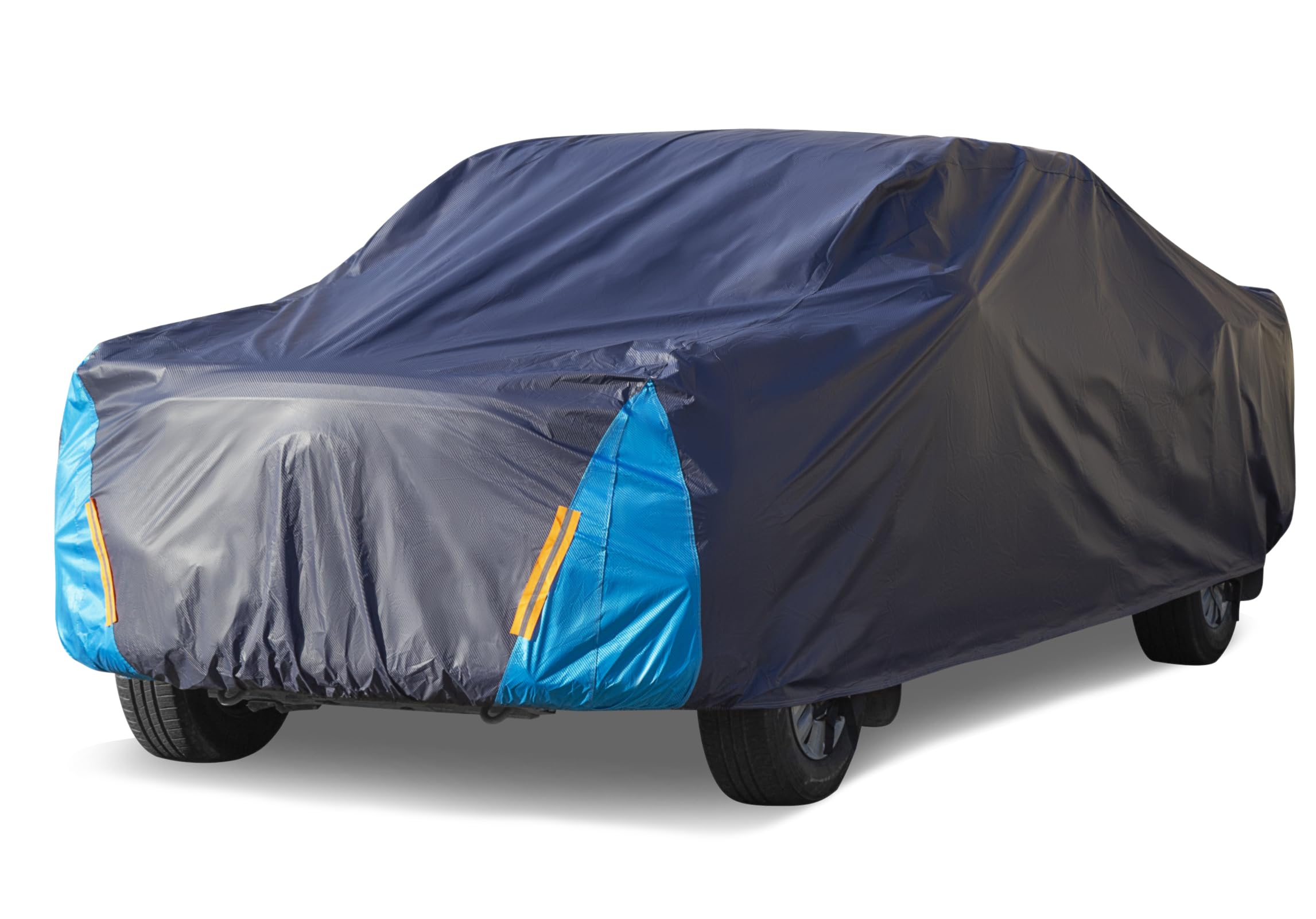 Truck Cover Waterproof All Weather For Automobiles, 6 Layers Outdoor Full Exterior Cover Rain Sun Uv Snowproof Protection (Lengt