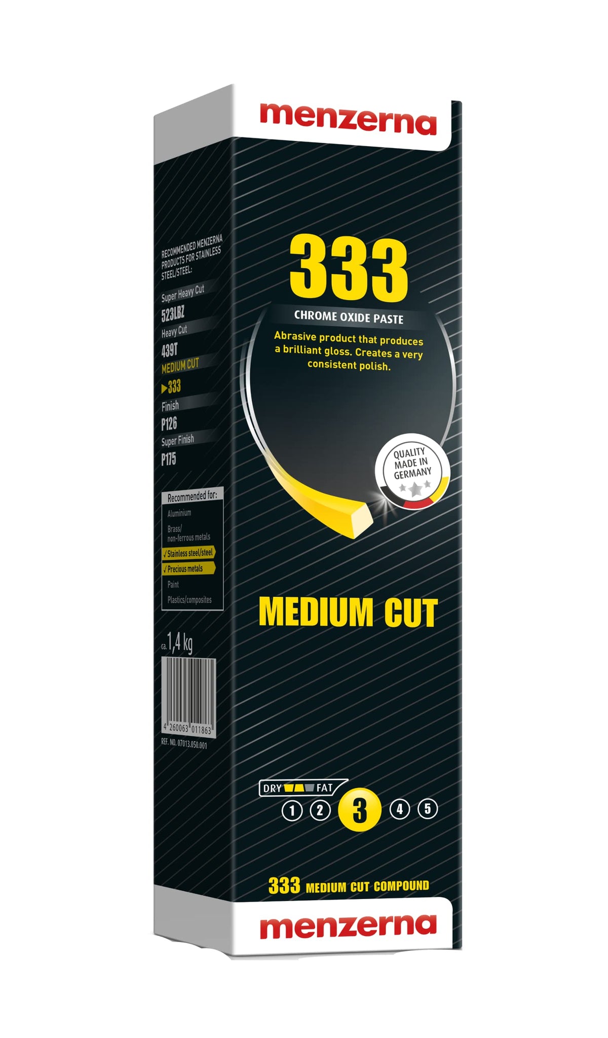 menzerna Medium Cut 333 Chrome Oxide Paste