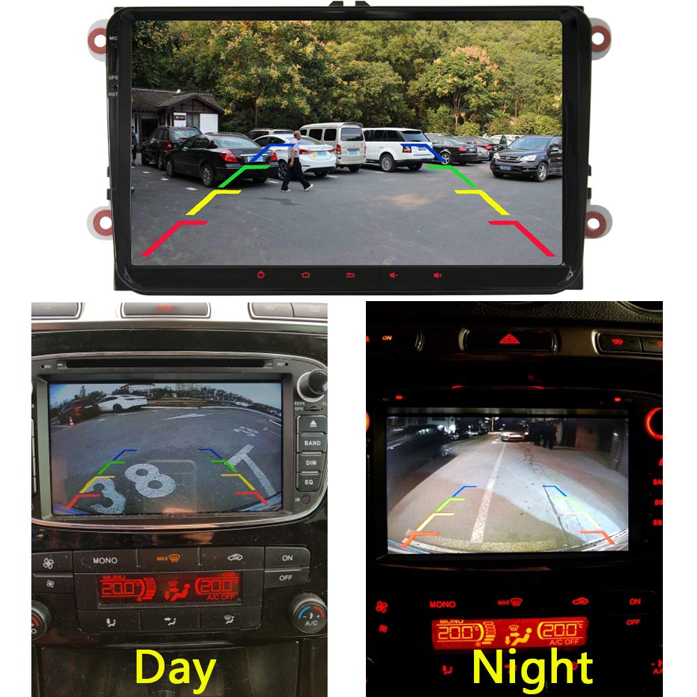 Asatah Fisheye Lens Car Rear View Camera For Toyota Rav4 Rav-4 Rav 4 2006~2012 / Toyota Vanguard 2006~2012 &Vehicle Camera Water