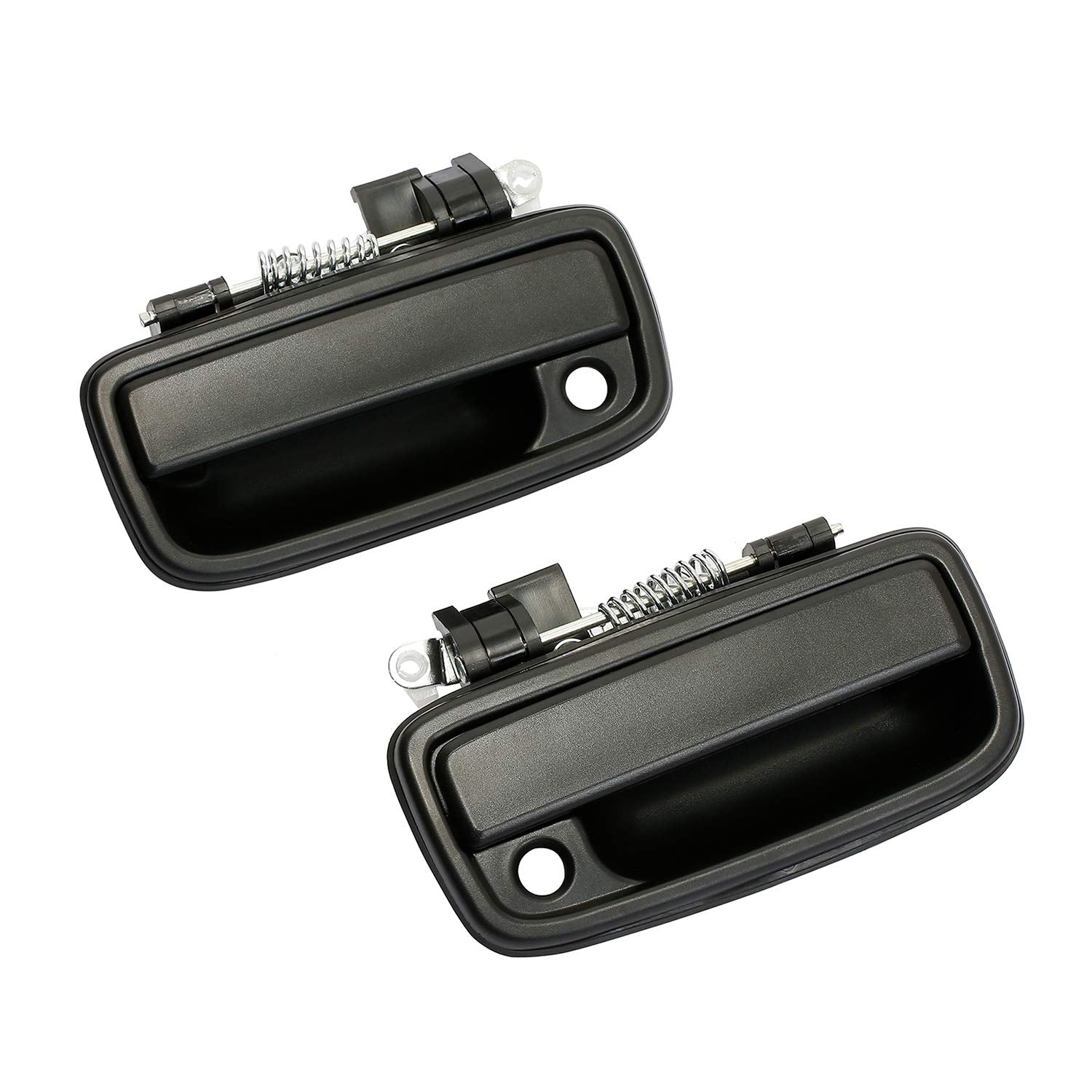 Gledewen Exterior Door Handle Front Left & Right Pair With Key Hole | Replacement For 1995-2004 Toyota Tacoma | Replaces# 69220-35020, 69210-35020