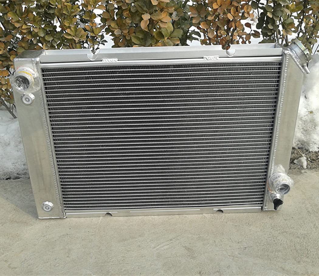 3 Row Aluminum Radiator + 2X Fans For Pontiac Fiero At 1984-1988 1985 1986 1987