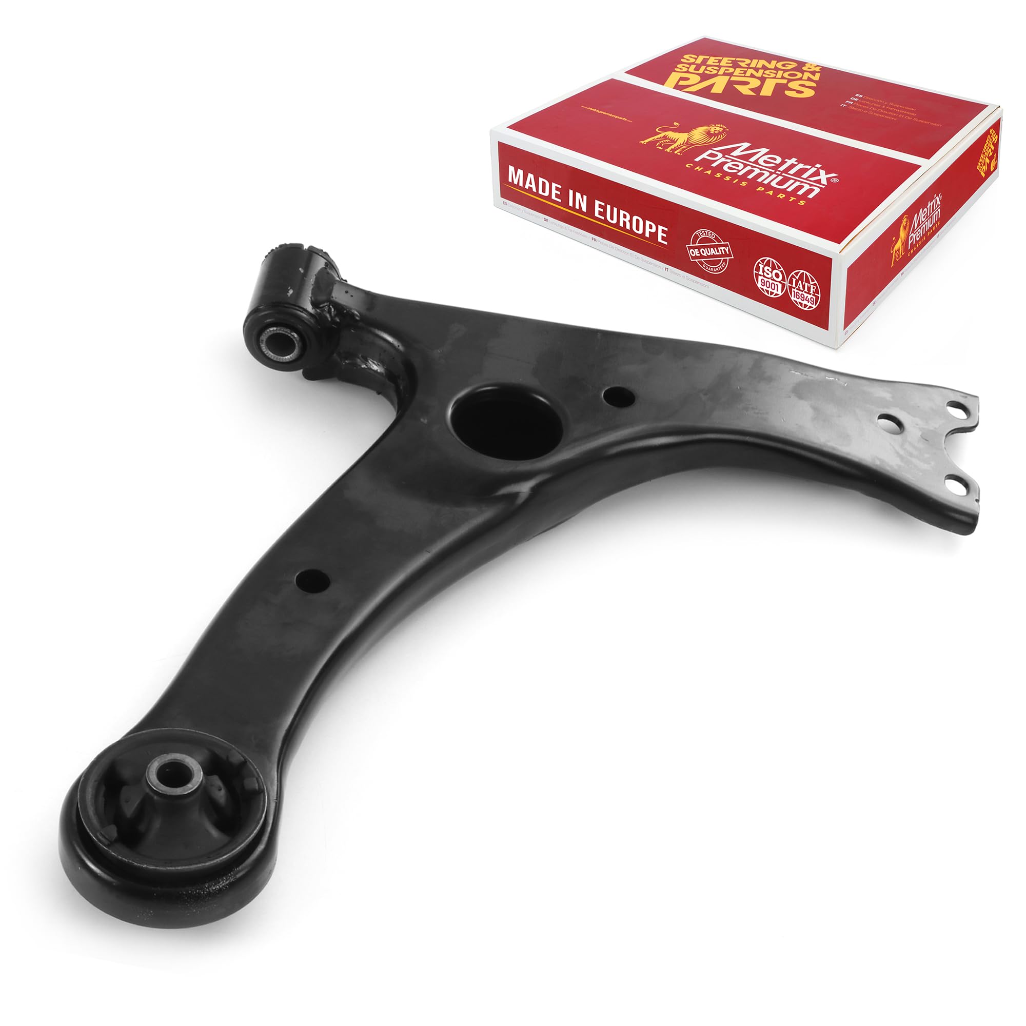 Metrix Premium Chassis Parts - Front Right Lower Control Arm Fits 2005-2010 Scion Tc, 2003-2008 Pontiac Vibe, 2003-2008 Toyota C