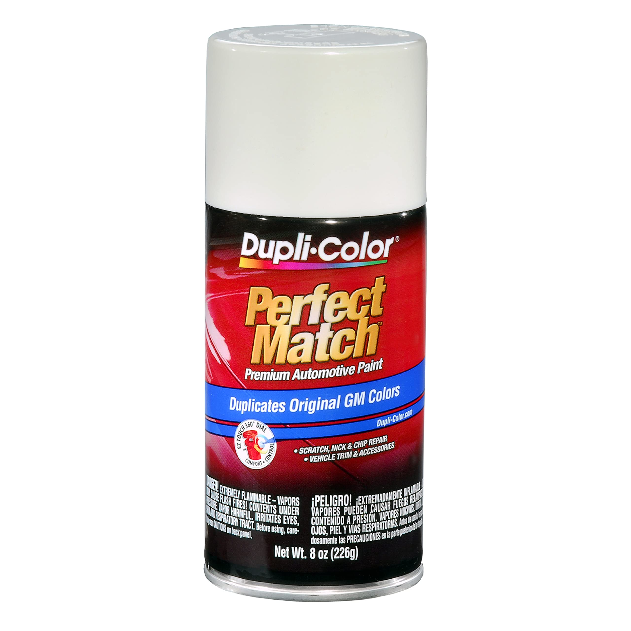 Dupli-Color Ebgm01387 Perfect Match Automotive Spray Paint - General Motors White, 11 Wa3967 - 8 Oz. Aerosol Can