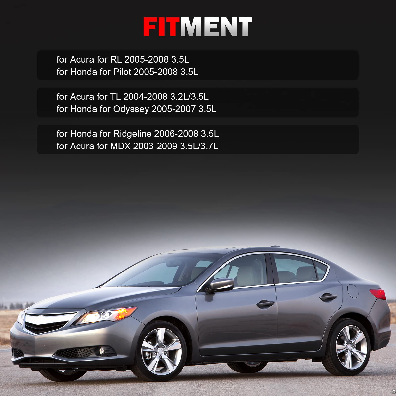 V6 3.5L 130Amp New Astou Alternator Fit For Honda Odyssey 2005 2006 2007, Pilot 2005 2006 2007 2008, For Acura Tl 2007 2008 Replace# And0339 31100-Rgl-A01 11099