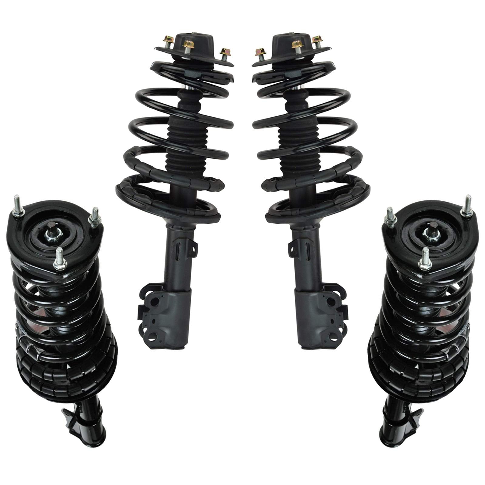 Trq Strut & Coil Spring Assembly Set Driver & Passenger Sides Compatible With 99-03 Toyota Solara