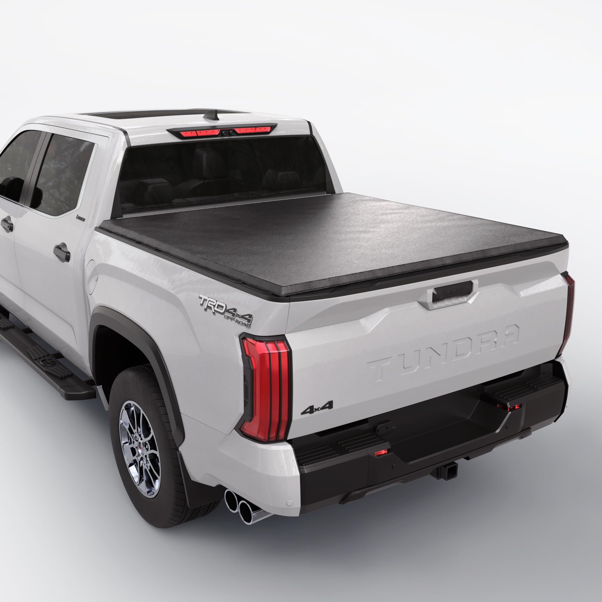 Toptiny Soft Folding Truck Bed Tonneau Cover|Tstf034|Fits 2022-2025 Toyota Tundra 56'' Bed (66'')