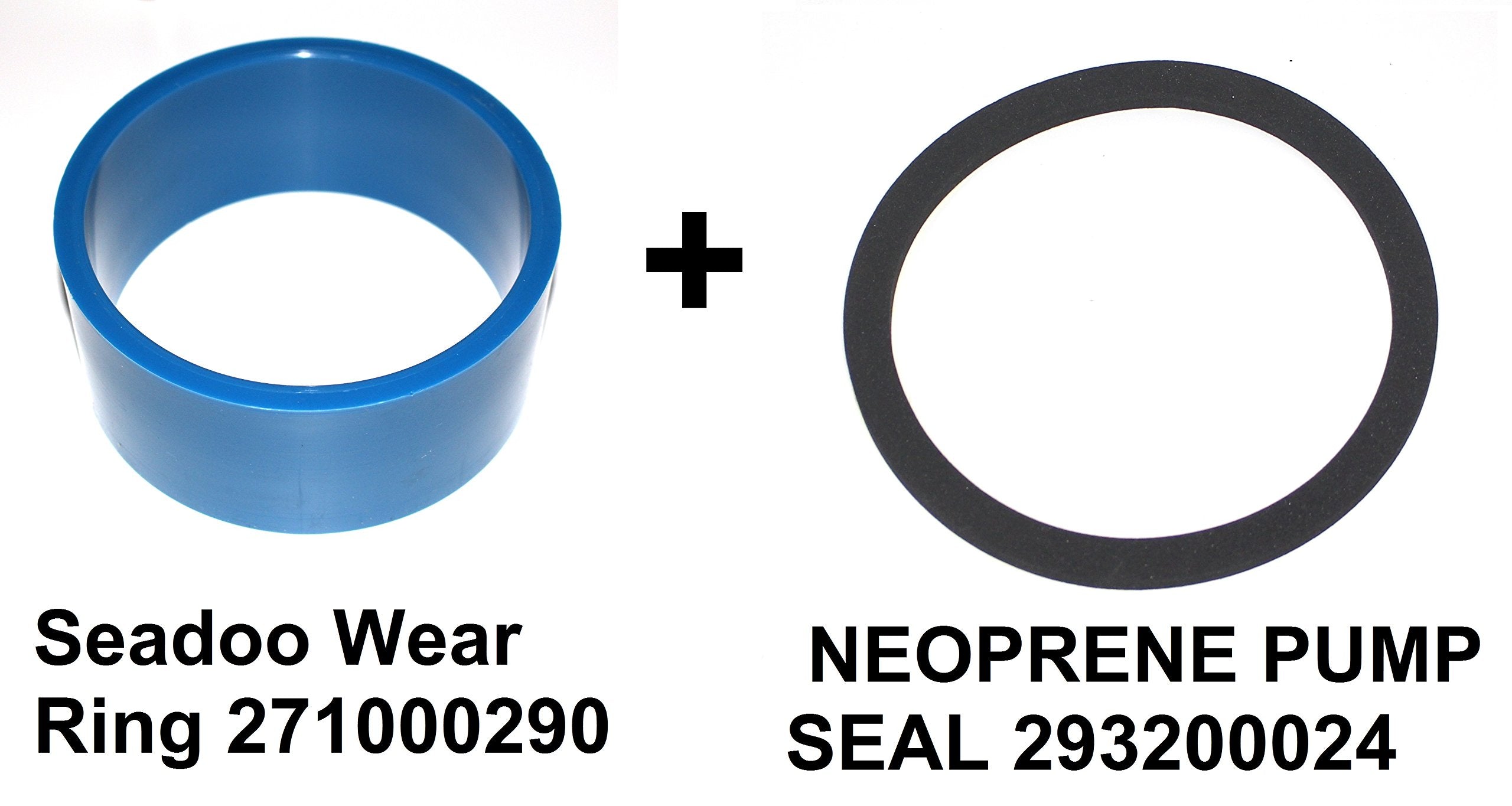 Jsp Manufacturing Sea Doo Part # 271000290 + 293200024 Neoprene Seal 271000101-271000002 - Seadoo Sp Gt Xp Spi Spx Hx Gs Gtx Gts