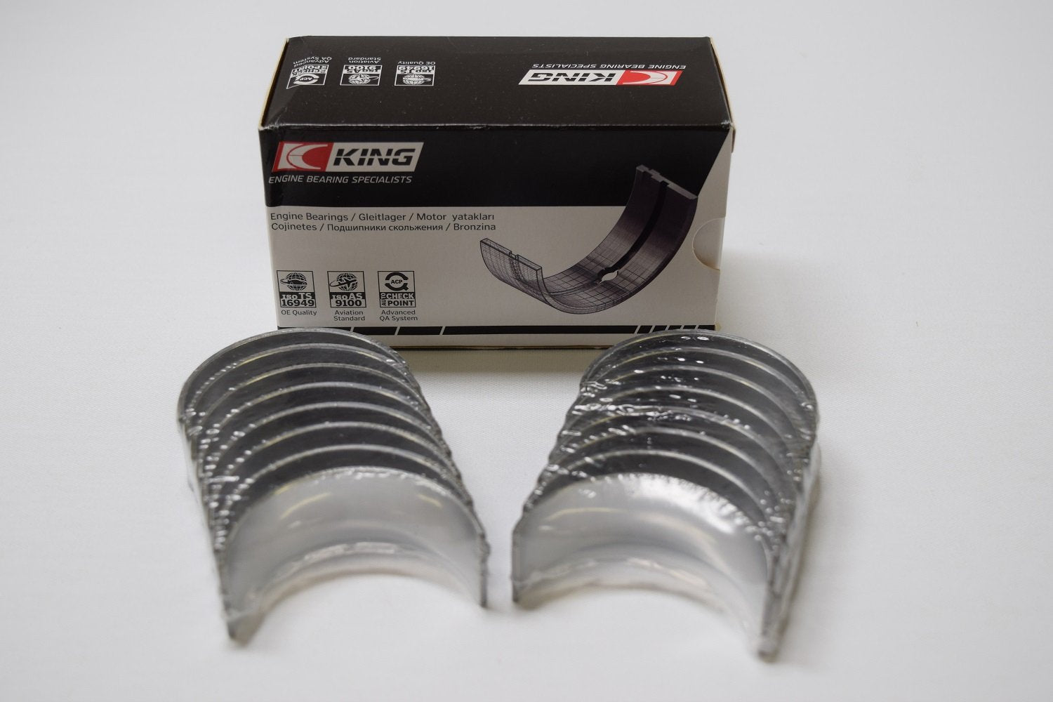 Chevy Bb 396 402 427 454 502 King Connecting Rod+Main Bearing Kit. Click On Size Needed Before Placing In Cart.