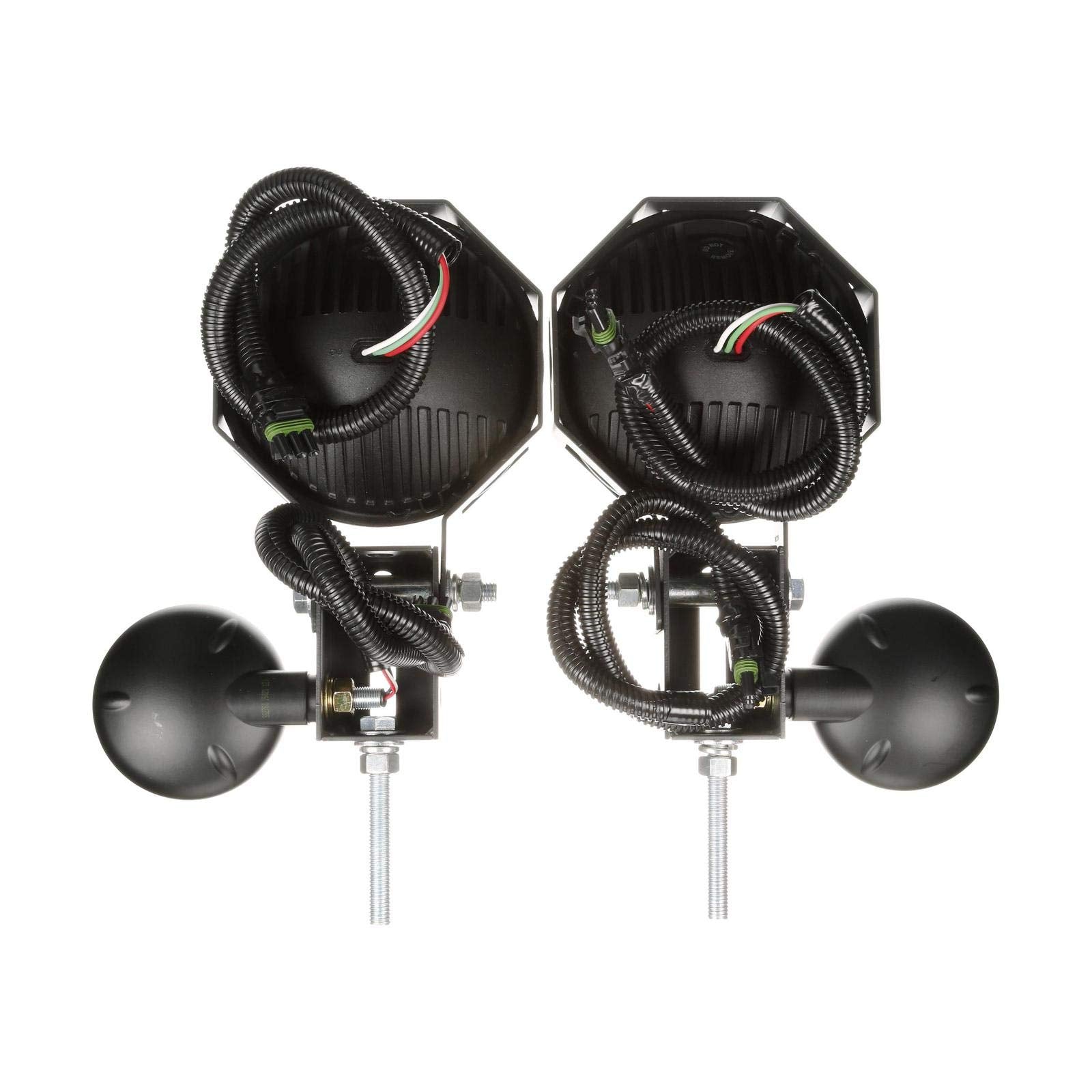 Truck-Lite 80990 Super-60 Sealed Oval Stop Lamp, 12.8 V, Red