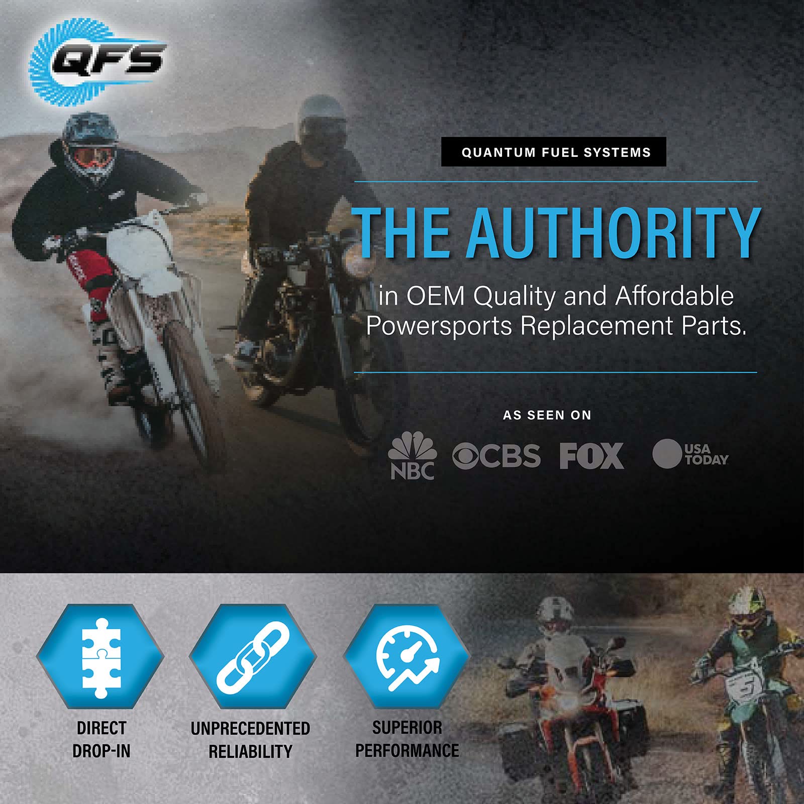 QFS OEM In-Tank Fuel Pump Replacement for Kawasaki Concours 14, Ninja 1000, 300, 650 Versys 1000, 650 Ninja ZX-10R, ZX-14, ZX-6R