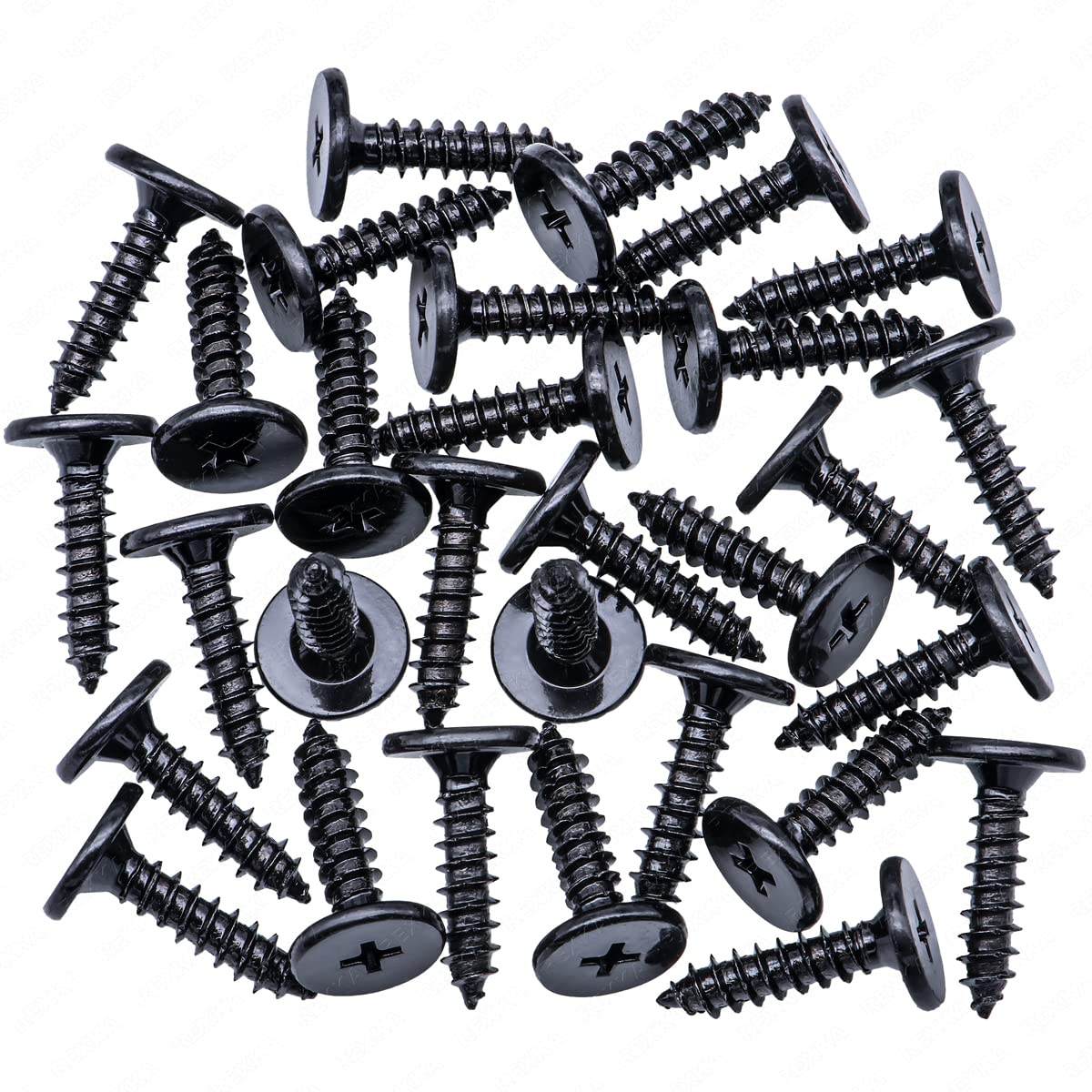 Rexka 30pcs Bumper Cover Fender Liner Splash Shield Screw Retainer 90103-TA0-000 Compatible with Honda Acura Accord Civic CR-V C