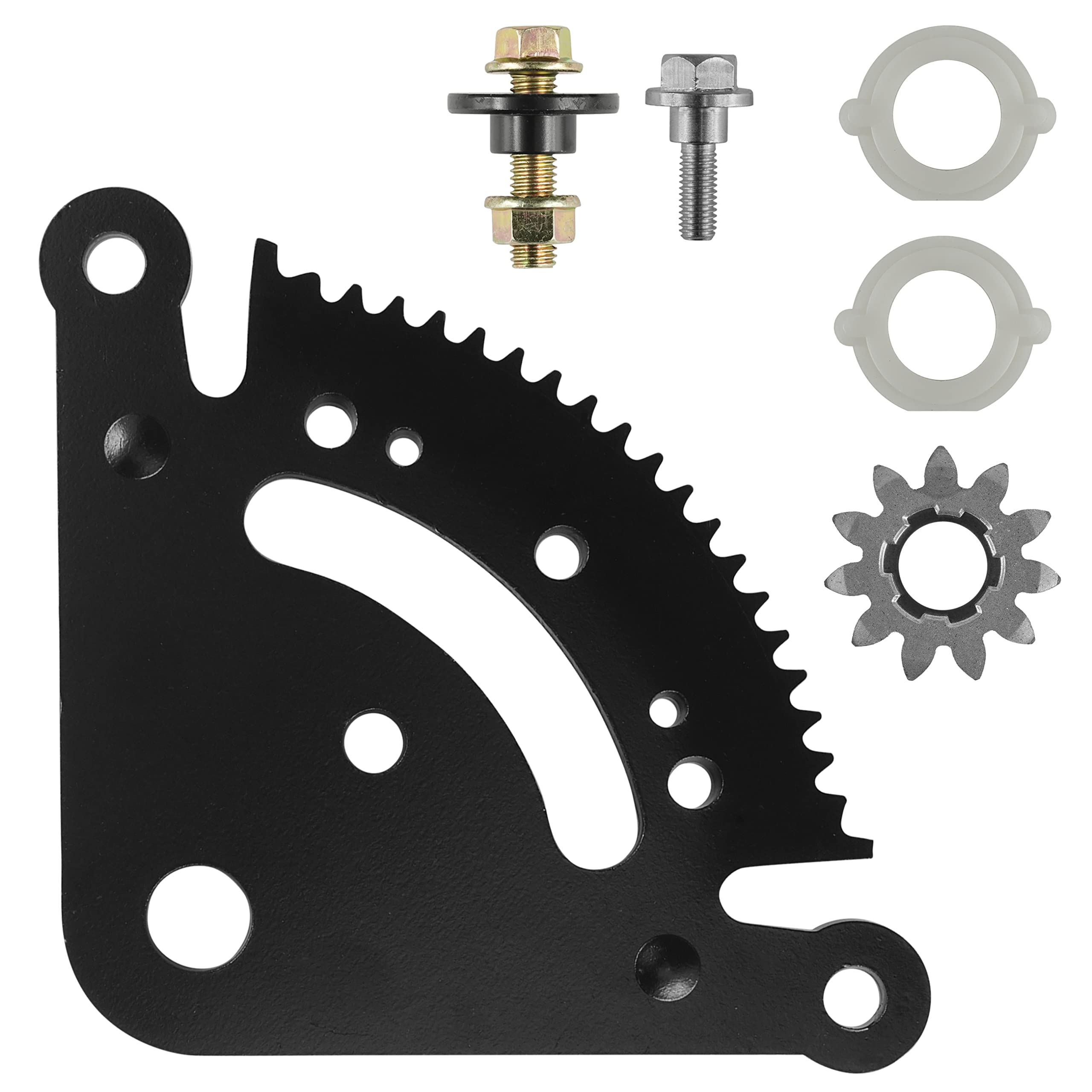 Caltric Steering Sector Plate Compatible with John Deere D100 D105 D110 D120 D125 D130 D140 D150 D155 D160 D170 LA100 LA105 LA110 LA115 LA120 LA130 LA135 LA140 LA145 LA150 LA165 LA175