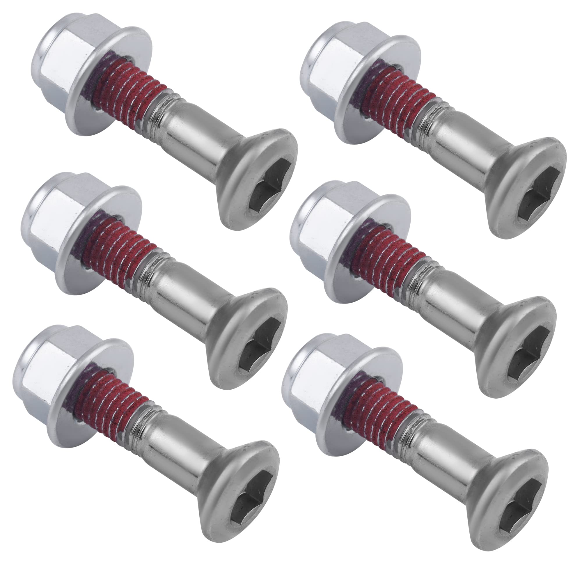 Nachee Crf50 Sprocket Bolt Kit,Motorcycle Double Locked Sprocket Fastening Kit Compatible With Dirt Bike Yamaha Yz Yzf Kawasaki Kx Kxf Suzuki Rm Rmz Honda Cr Crf,6 Pcs