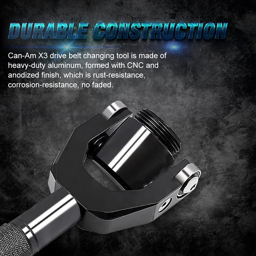 Samman X3 Belt Changing Tool Clutch Removal Kit Compatible With 2017-2021 Can-Am Maverick X3 Max Ds Rs Mr Rc Turbo R Fits 64 Or