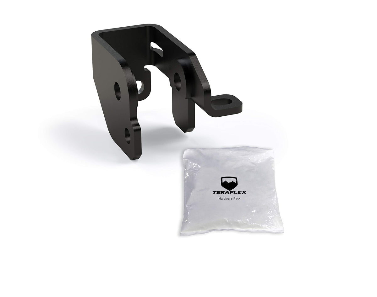 TeraFlex - 1953250 JL/JLU Front Track Bar Axle Bracket Kit (2.5-3.5    Lift)