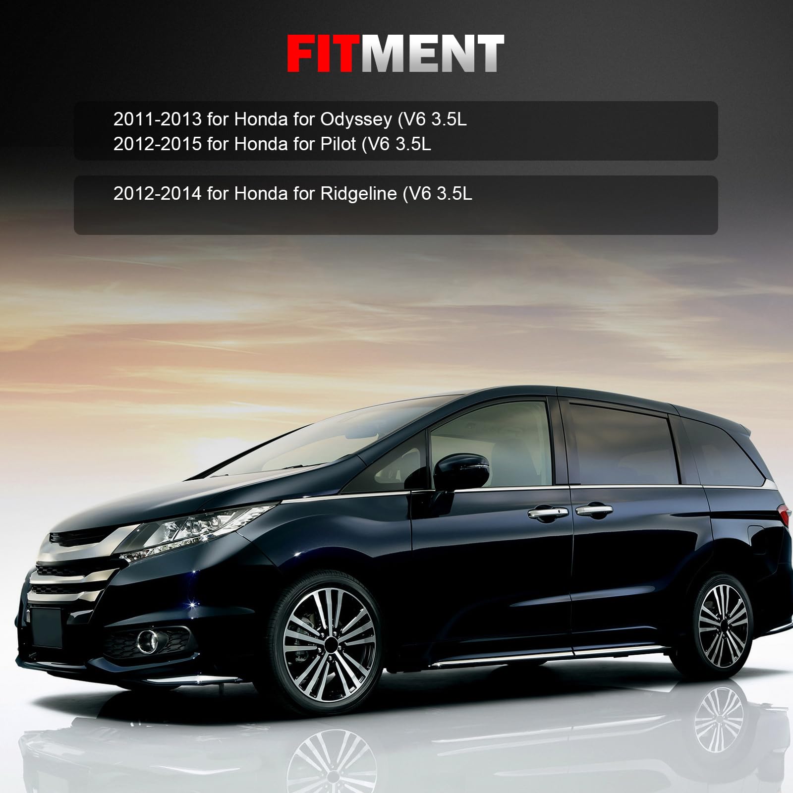 V6 3.5L 130Amp Astou New Alternator Replacement For Honda Odyssey 2011 2012 2013, Pilot 2012 2013 2014, Ridgeline 2012 2013 2014