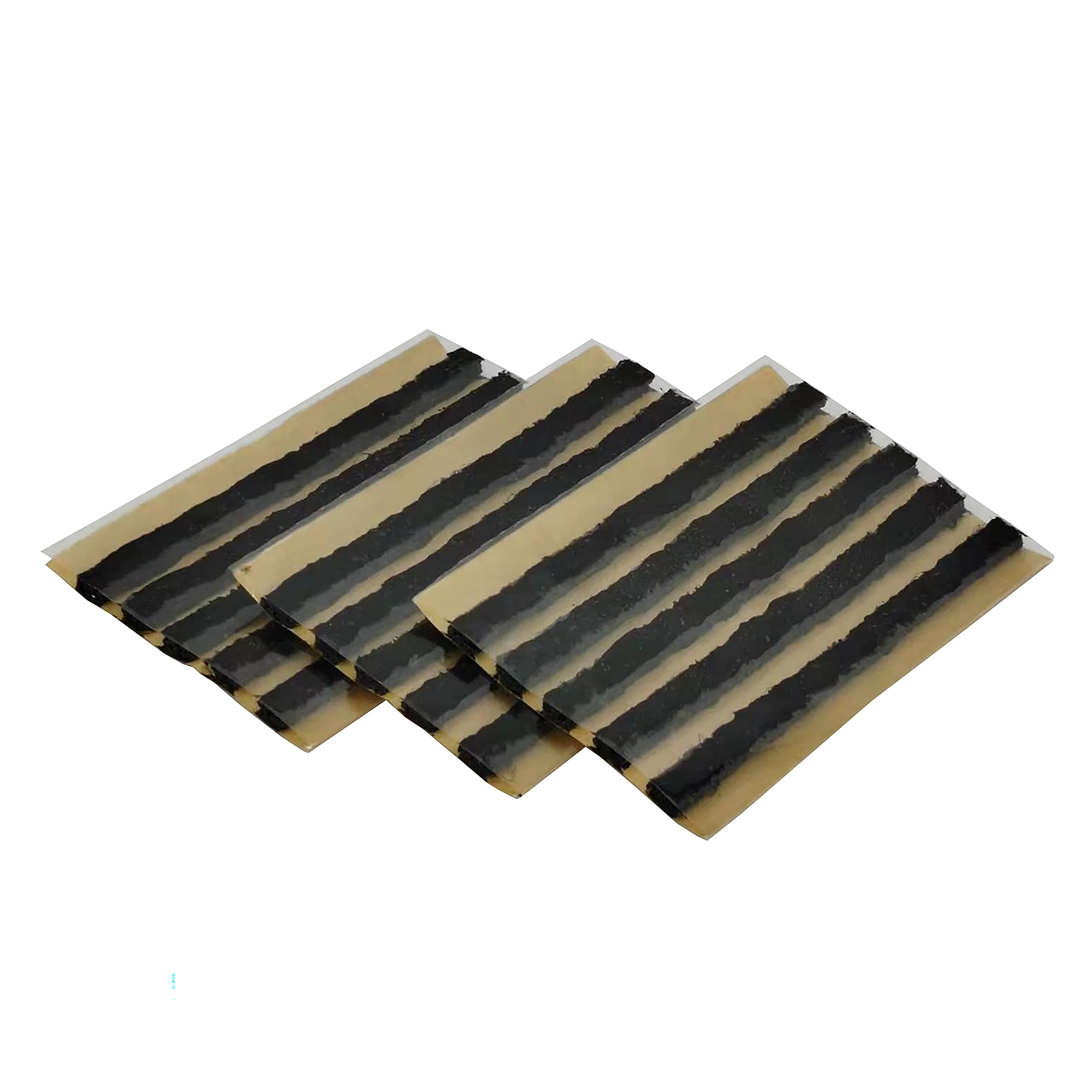Zerint Ts-160D15 Tire Repair Plugs, 15 Pcs 1/4'' X 4'' Black Tubeless Tire Seal Plugs Strips Tire Repair Strings For Car, Bike,