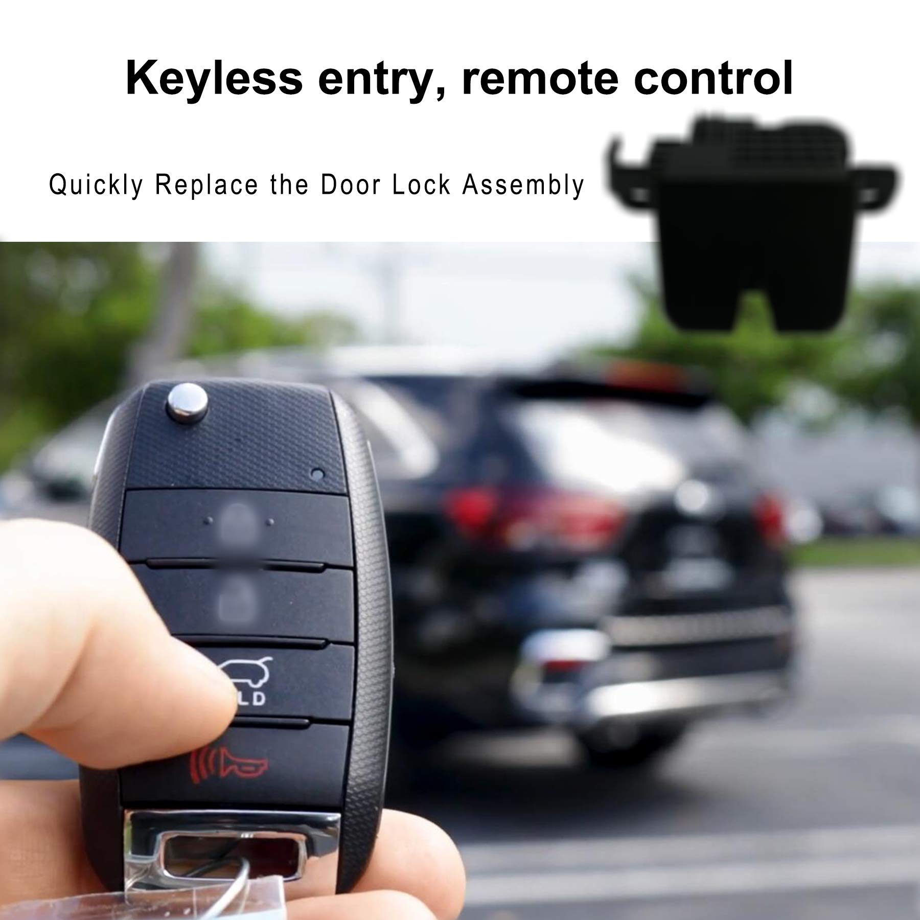 81230-C5000 Trunk Lock Fit For Kia Sorento 2016-2020, Rear Tailgate Lock Latch Liftgate Actuator