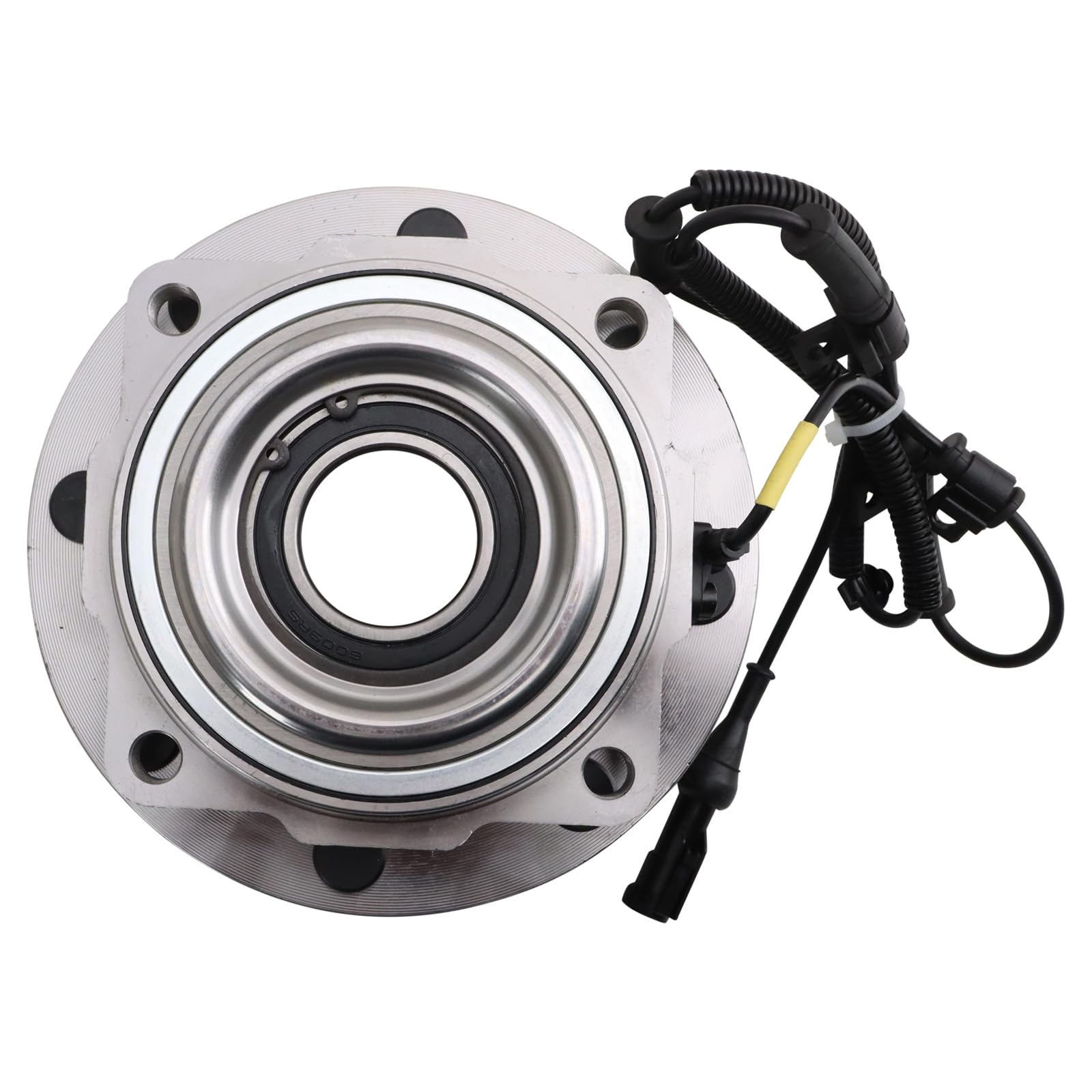 Trq Front Wheel Bearing & Hub Assembly 4Wd With Abs Sensor Compatible With 2005-2009 Ford F-250 Super Duty 2005-2010 F-350 Super