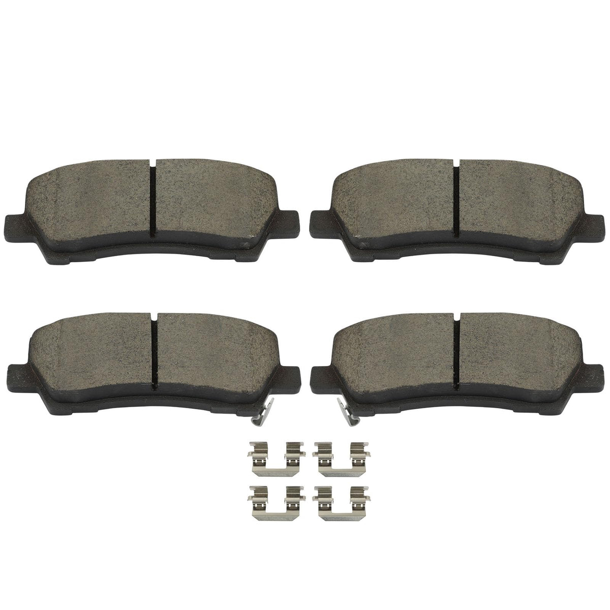 Scitoo D1793 Ceramic Brake Pads Sets Rear W/Hardware Replacement For Ford For Mustang 2015 2016 2017 2018