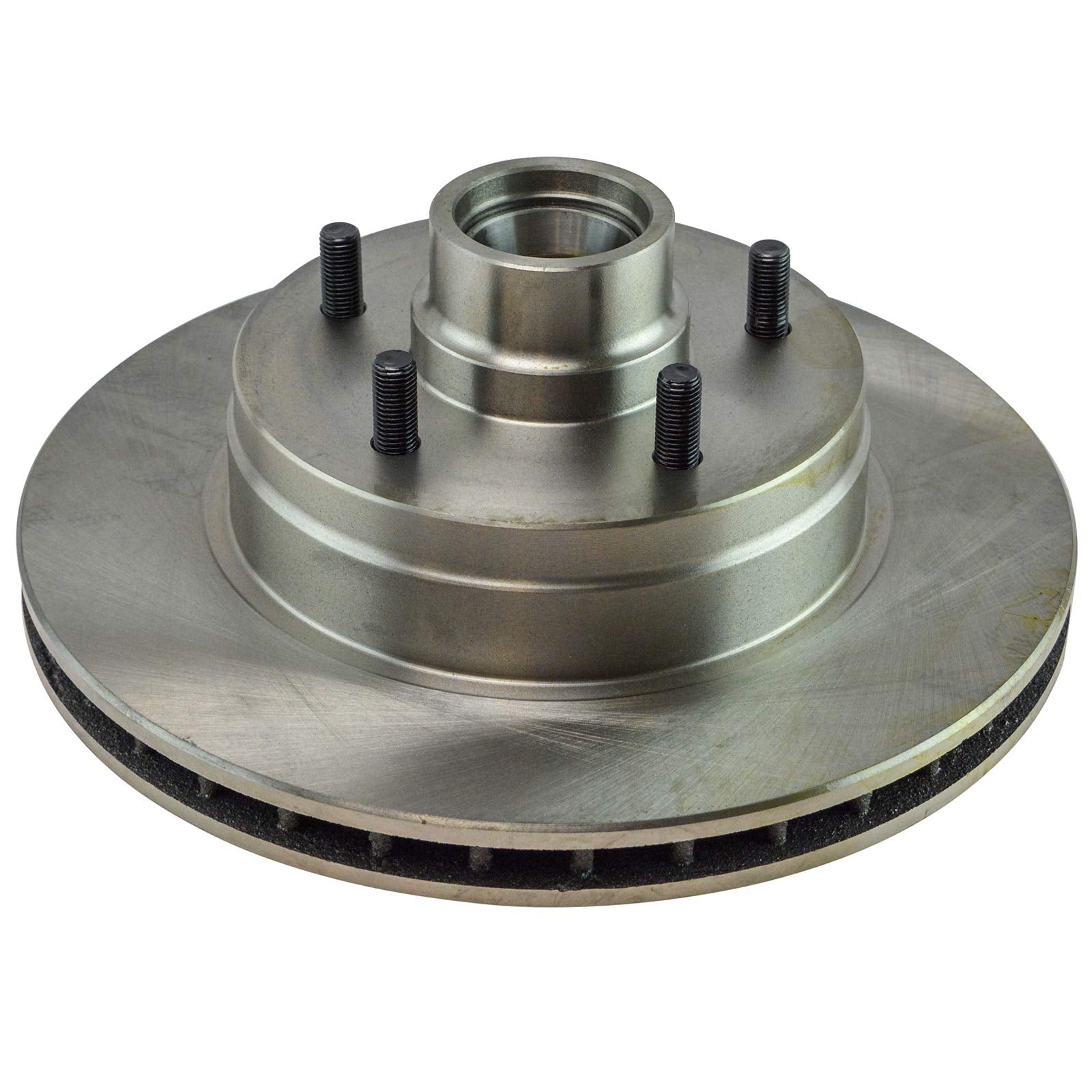 Trq Front Brake Pad & Rotor Kit Brake Pads Brake Rotor Ceramic Compatible With 1991-1996 Buick Roadmaster 1991-1992 Cadillac Bro