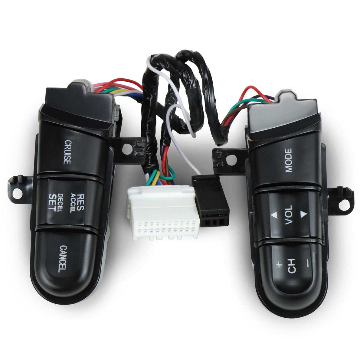 Husuku Steering Wheel Mounted Cruise Control Switch Buttons Kit Replacement Fit For 2006 2007 2008 Honda Civic Replace 36770-Sva