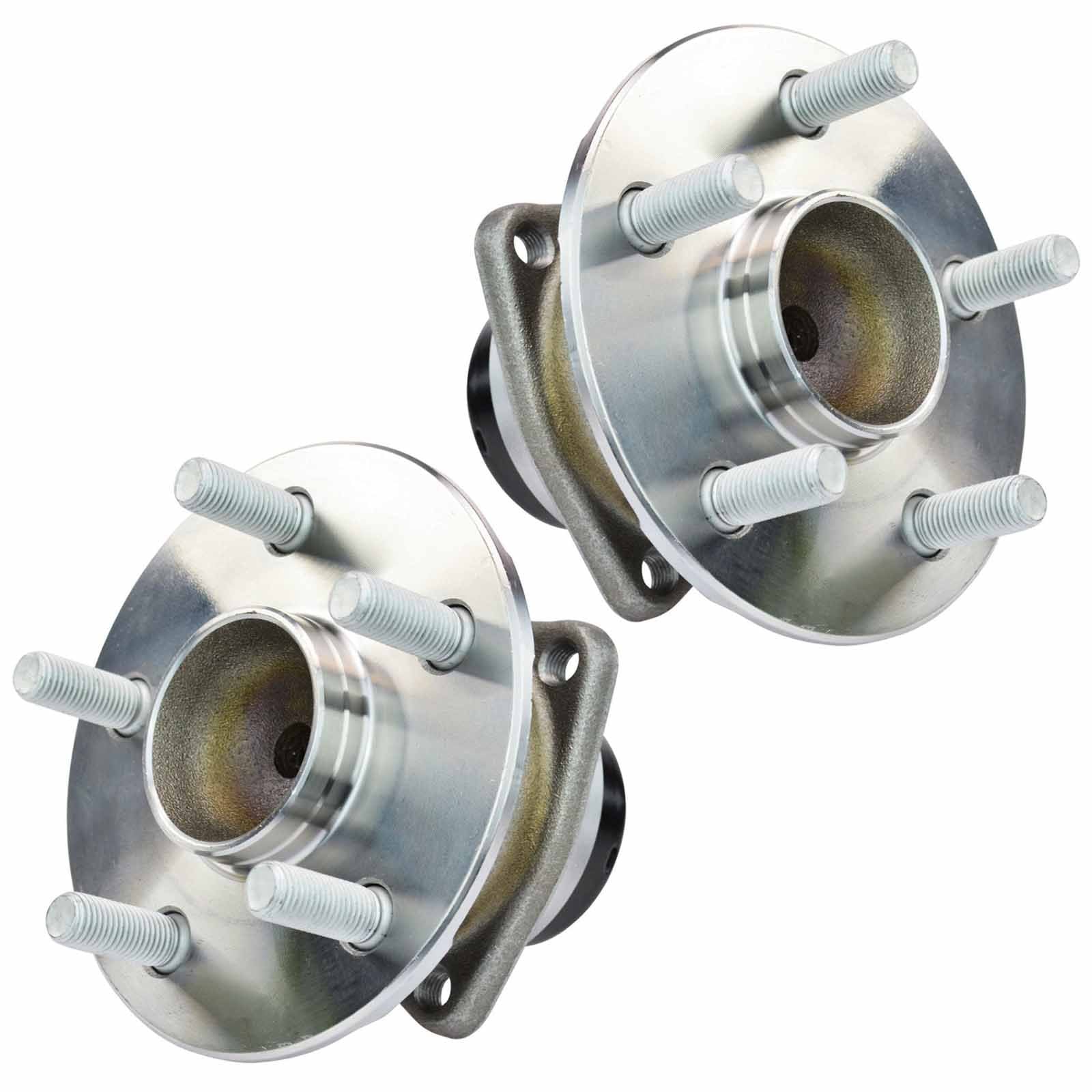 Trq Rear Wheel Hub Bearings Assembly Set Compatible With 2003-2008 Pontiac Vibe Toyota Corolla Matrix 2004-2009 Prius