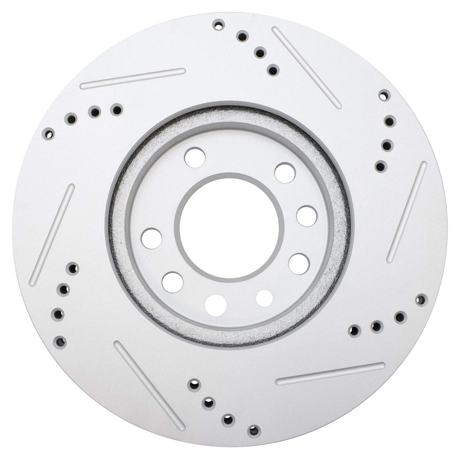 Trq Front Performance Brake Rotor Drilled Slotted Pair Set For 9-3/9-5/900 / L100 / L200 / L300 / Ls / Ls1 / Ls2 / Lw1 / Lw2 / L