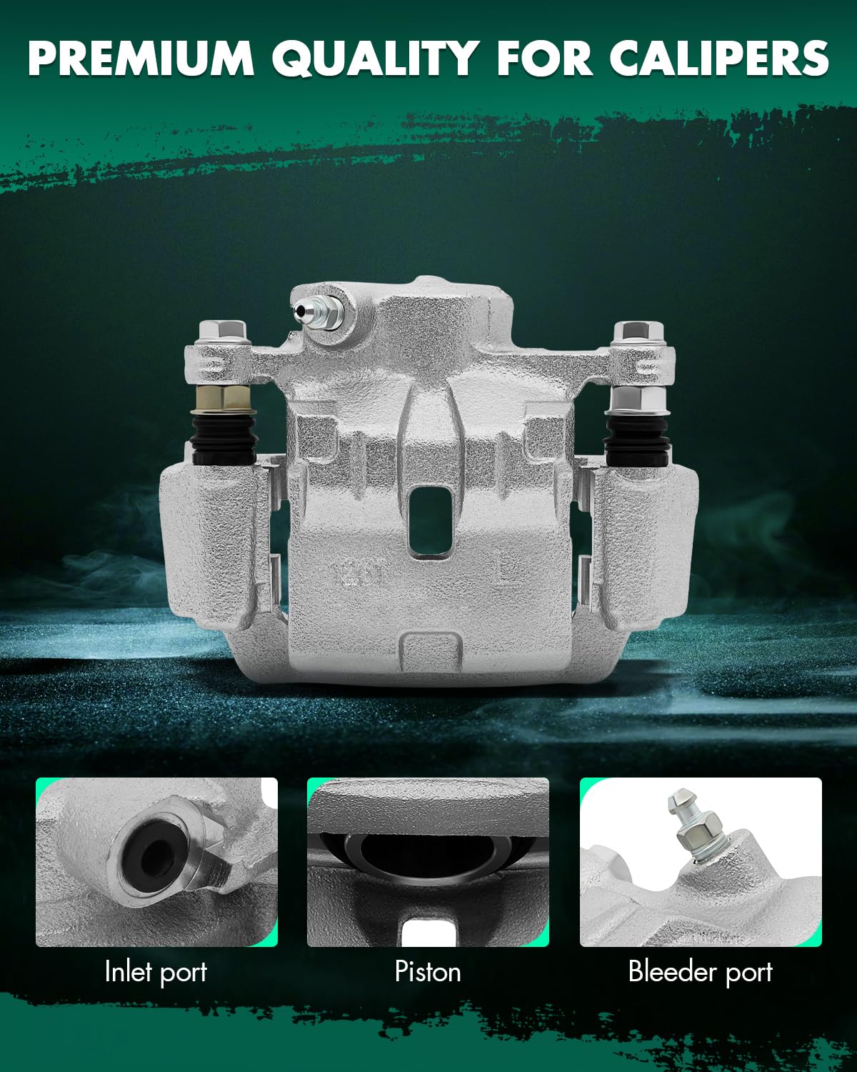 Scitoo 19B3425 Rear Left Disc Brake Caliper Assembly W/Bracket For Subaru For Impreza 2008-2014,For Subaru For Wrx 2012-2018