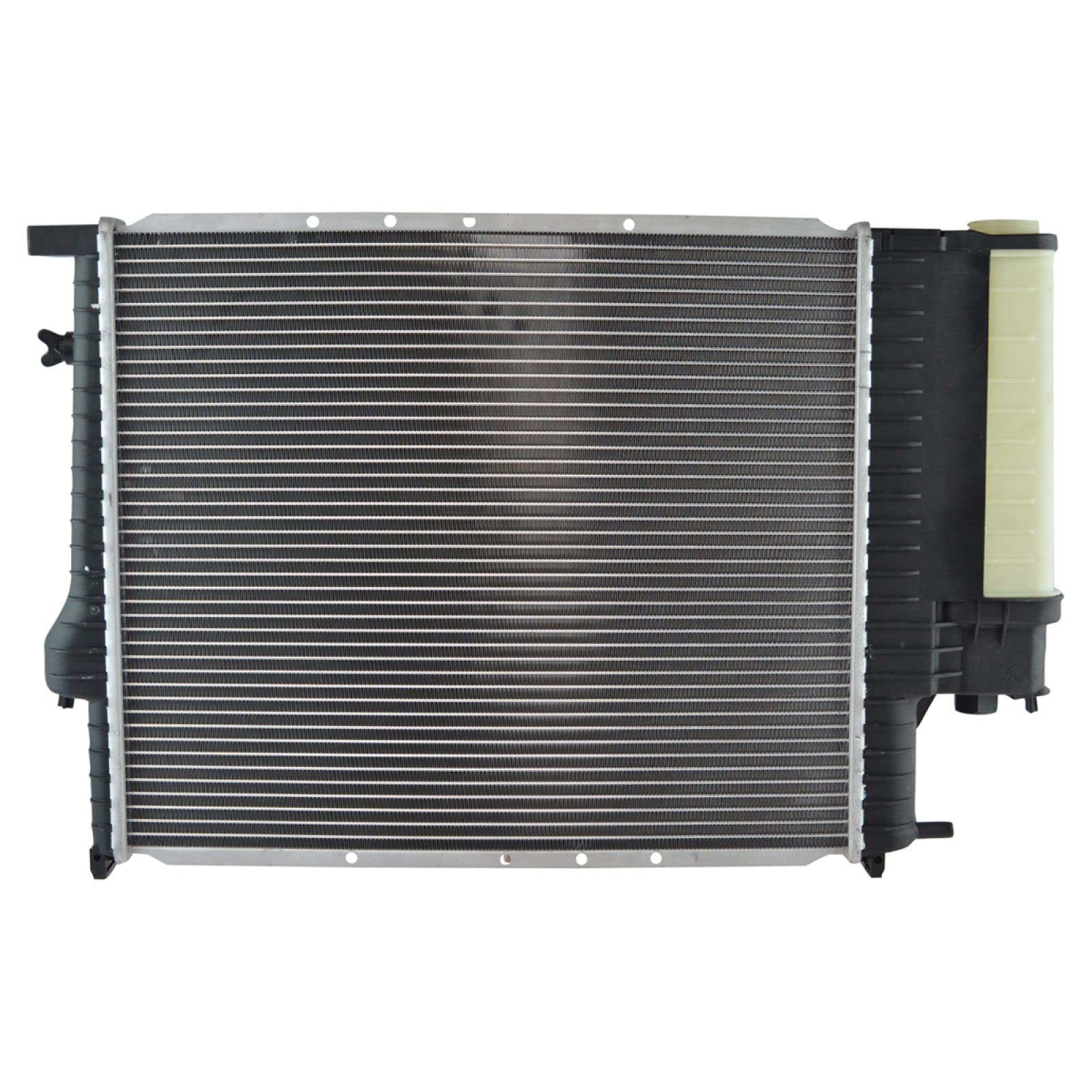 Trq Radiator Assembly Aluminum Core Compatible With 89-95 Bmw 525I 93 525It Cu978 Cu979