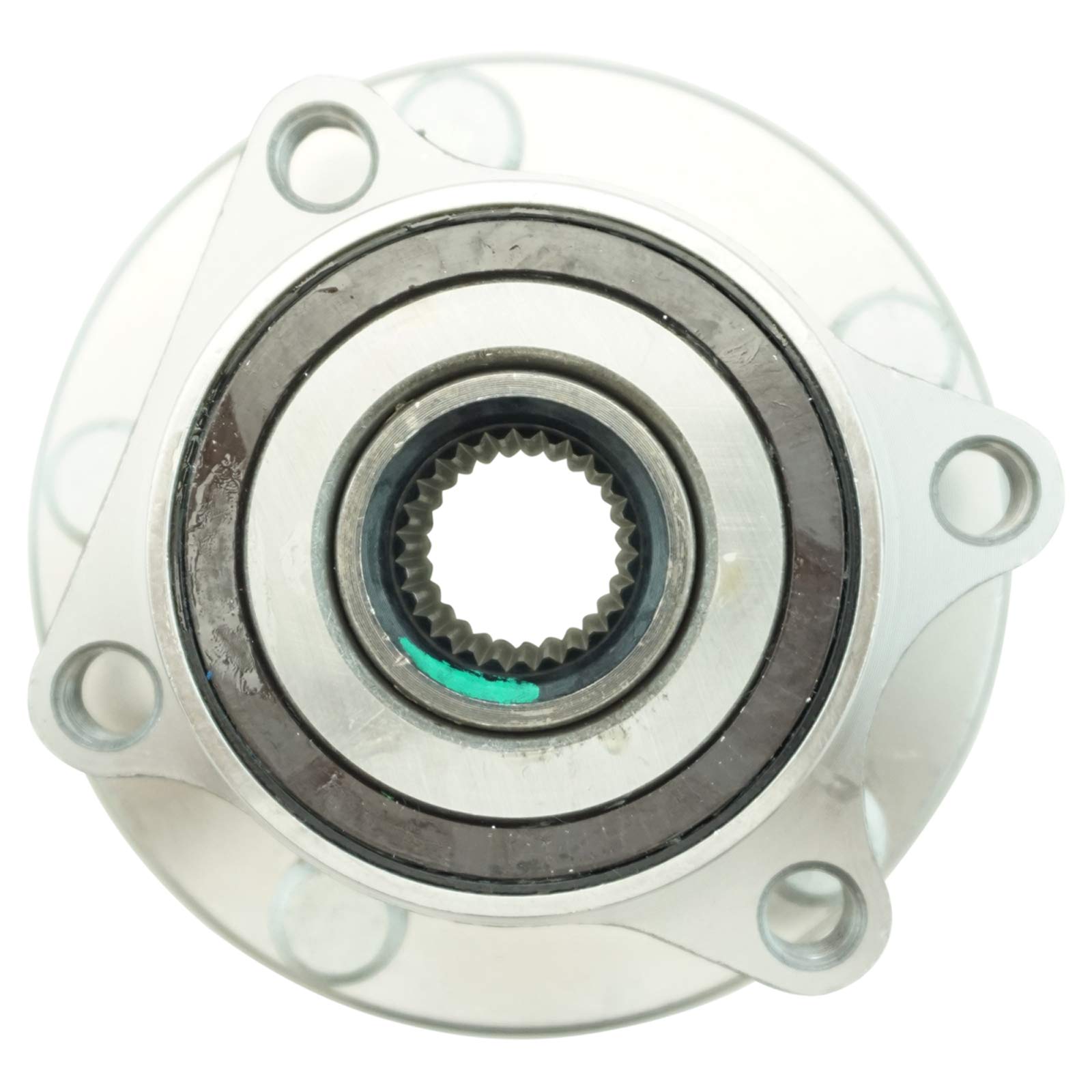 Trq Front Left Right Wheel Hub Bearing Assembly Driver Passenger Side Compatible With 2006-2007 Subaru B9 Tribeca 2008-2014 Trib