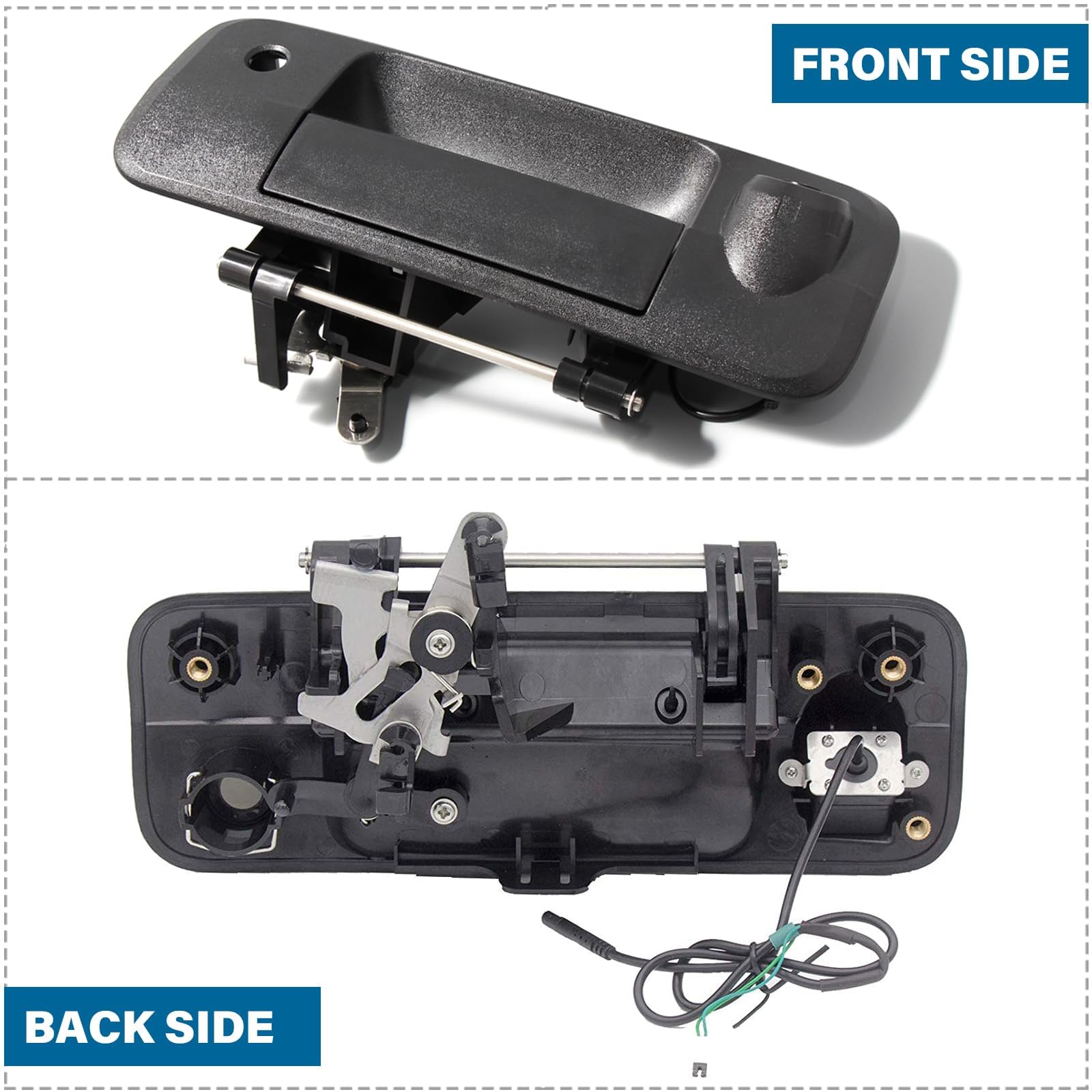 Eway Tailgate Handle Backup Camera For Toyota Tundra 2007-2013 Reversing Camera Tailgate Liftgate Latch Handle With Rear View Ca