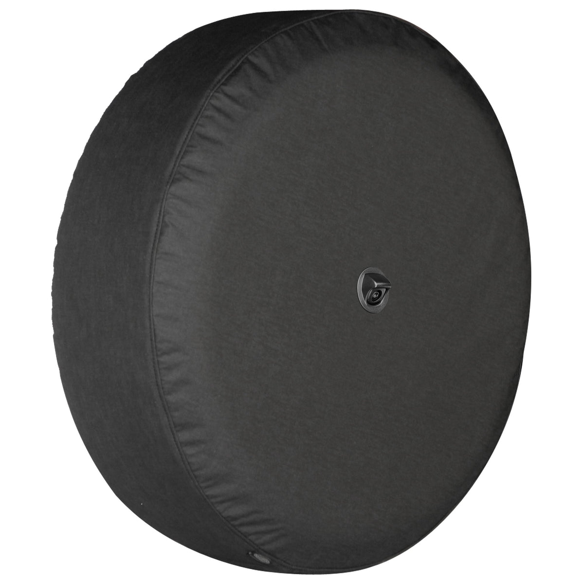 Boomerang - 35'' Soft Jl Tire Cover For Jeep Wrangler Jl (With Back-Up Camera) - Rubicon (2018-2024) - Black Denim Vinyl - Integ