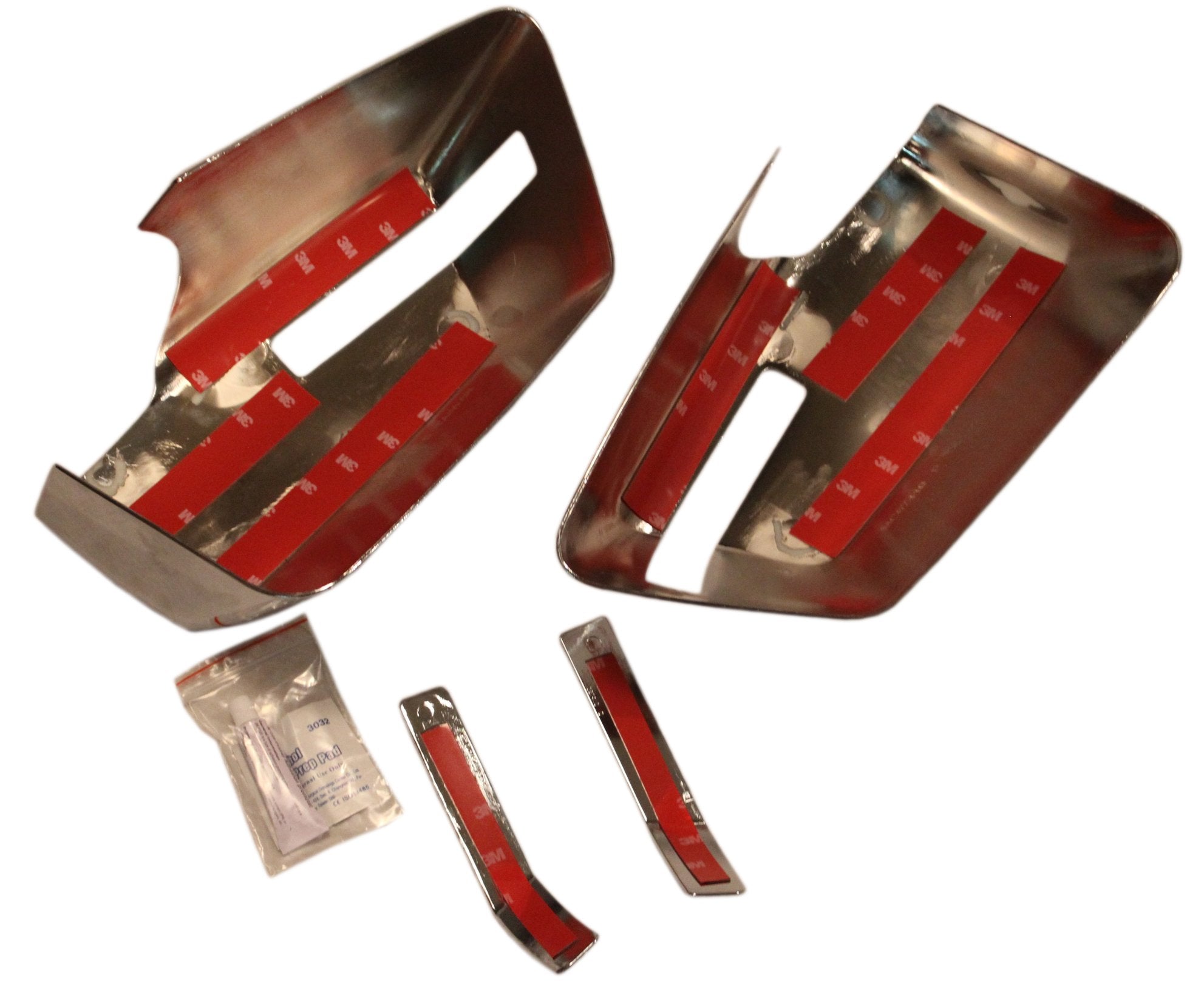 Coast To Coast International New Chrome Side Rear View Full Mirror Covers Trim Set For The Gmc Acadia, Outlook & Chevy Traverse