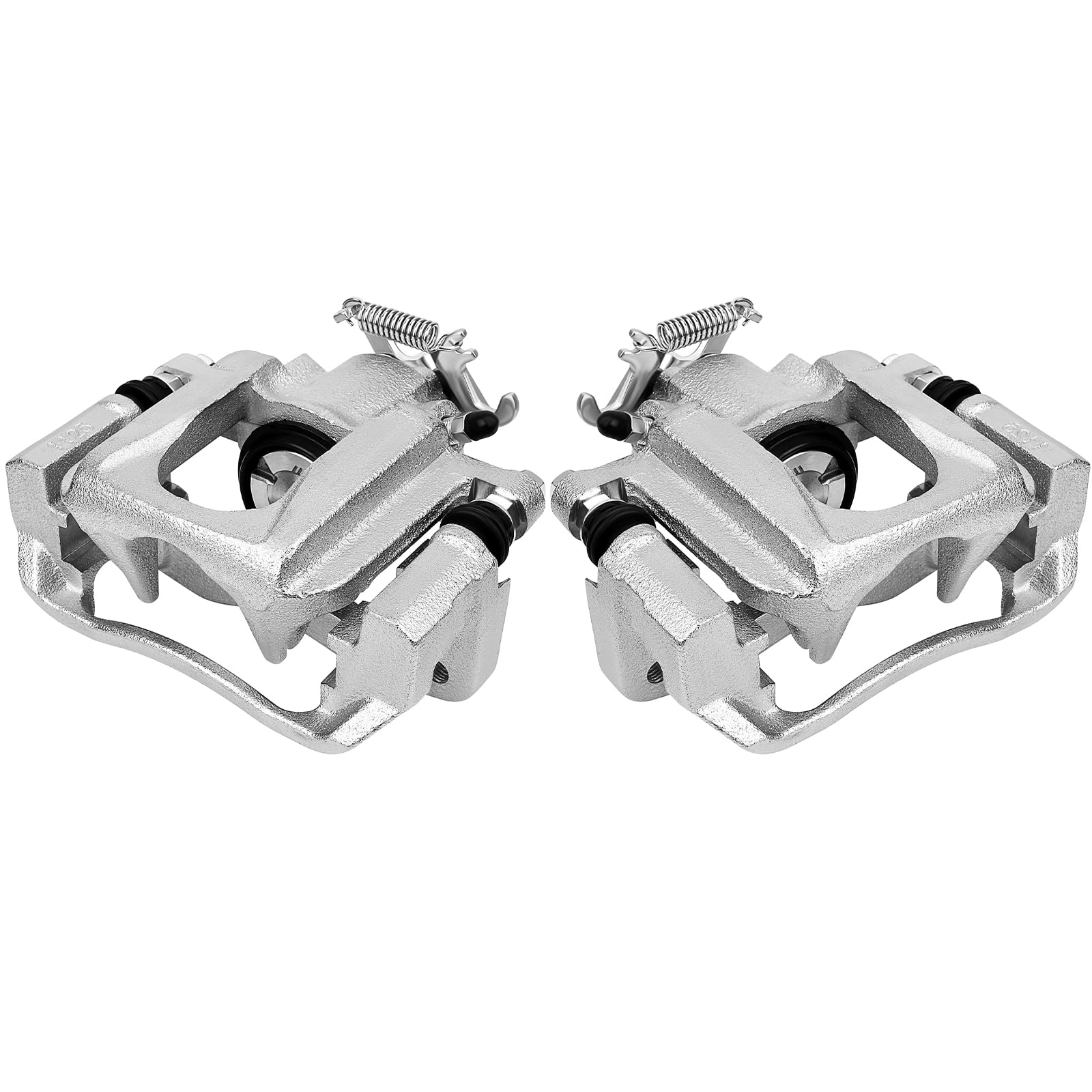 Scitoo Rear Left+Right Brake Calipers With Bracket 18B5081 18B5080 Compatible For Chrysler Town & Country 08-12 For Dodge Grand