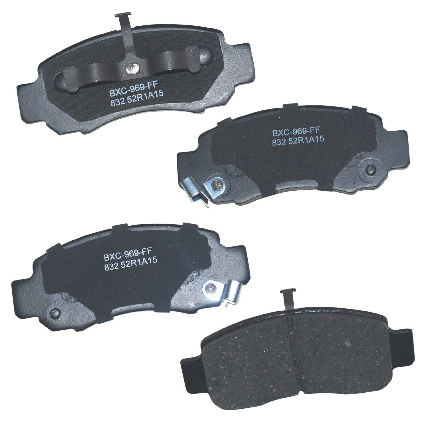 Bendix Premium Sbc832 Ceramic Front Brake Pads For Honda Insight 2006-2000