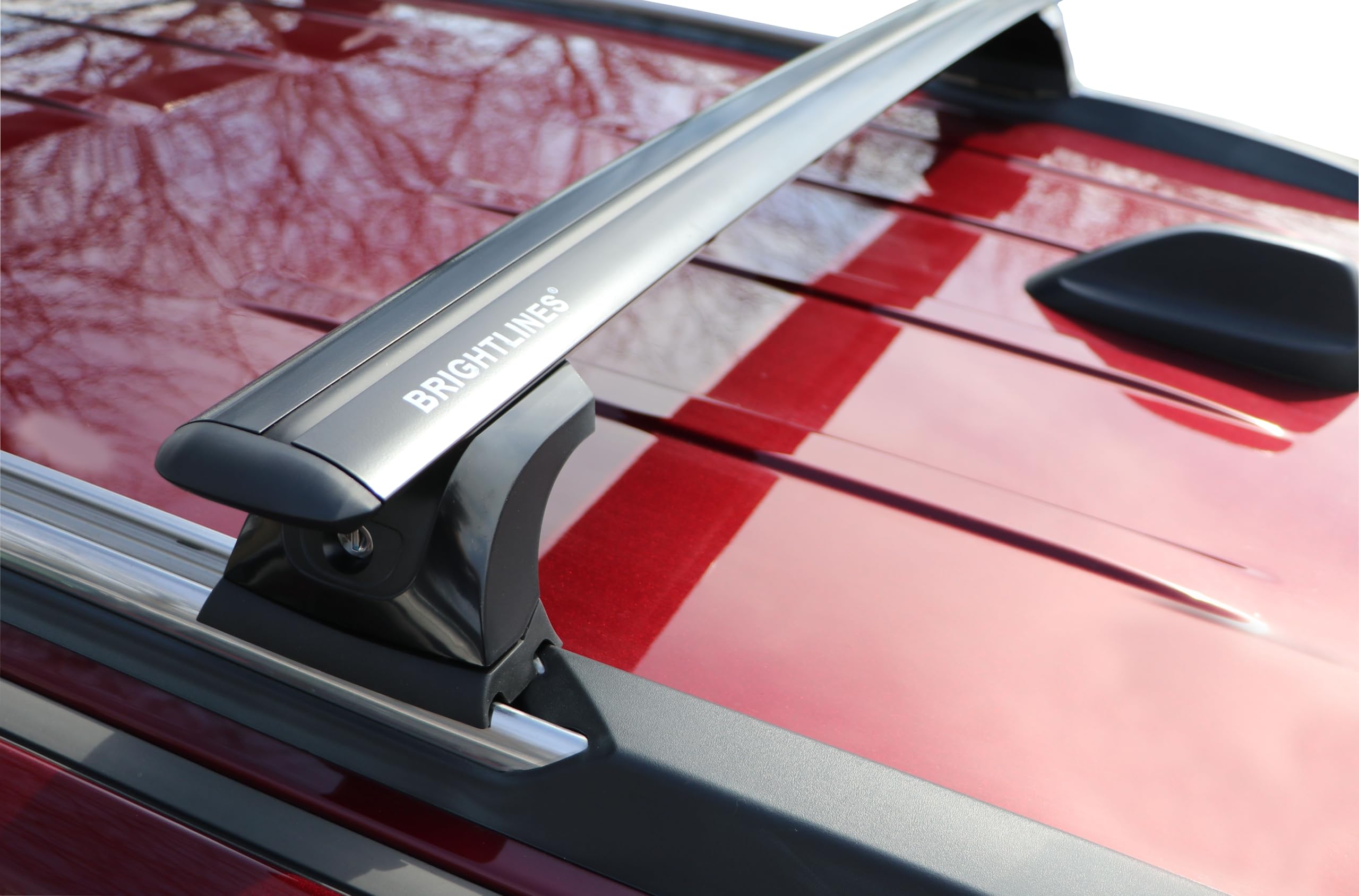 Brightlines Heavy Duty Anti-Theft Premium Aluminum Roof Bars Roof Rack Crossbars Compatible With 2011-2021 Jeep Grand Cherokee E