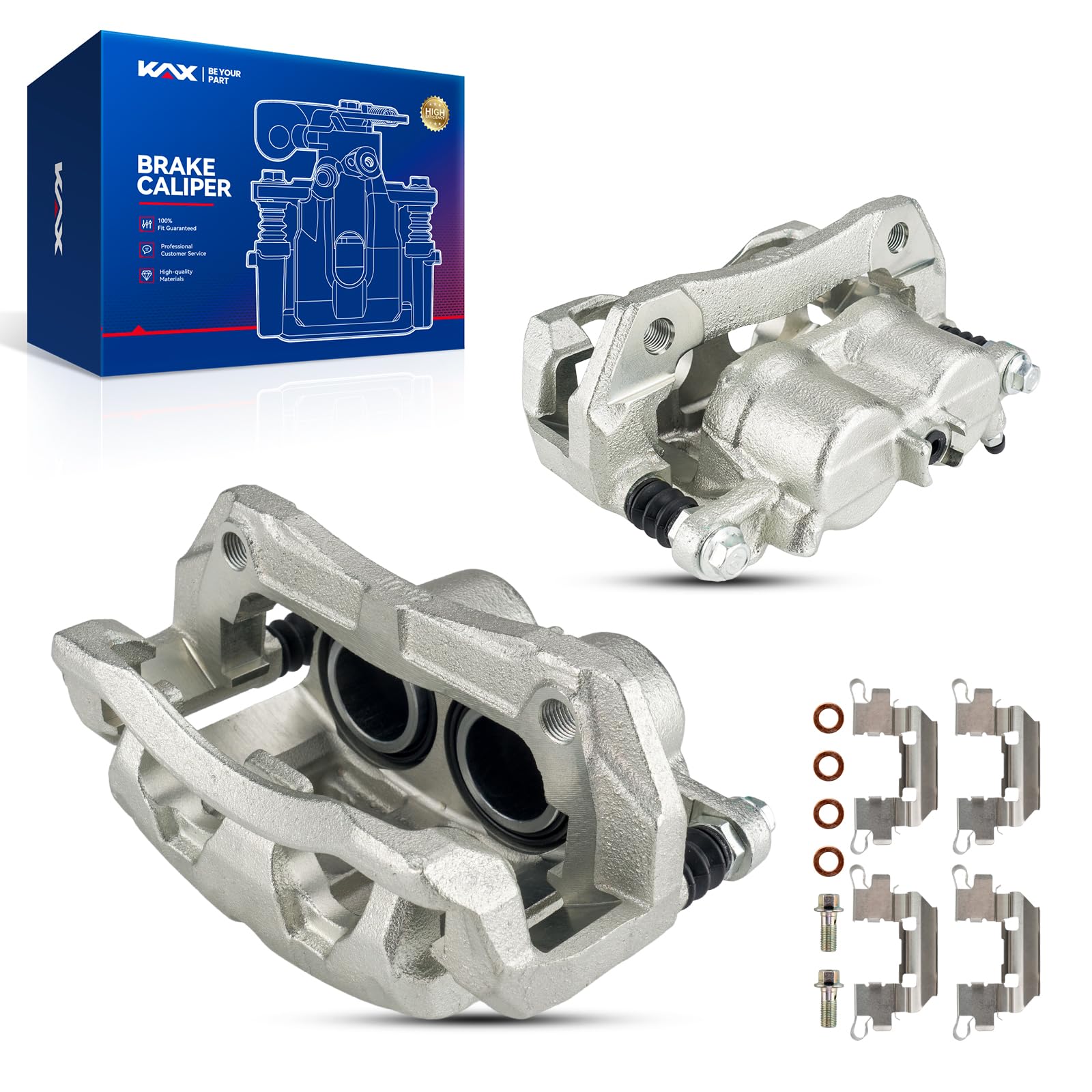 Kax Disc Brake Caliper Assembly Fit For Honda Cr-V 2012-2016 2.4L, Cr-V 2007-2011, Odyssey 2005-2010, Crosstour 2012-2015, Accor