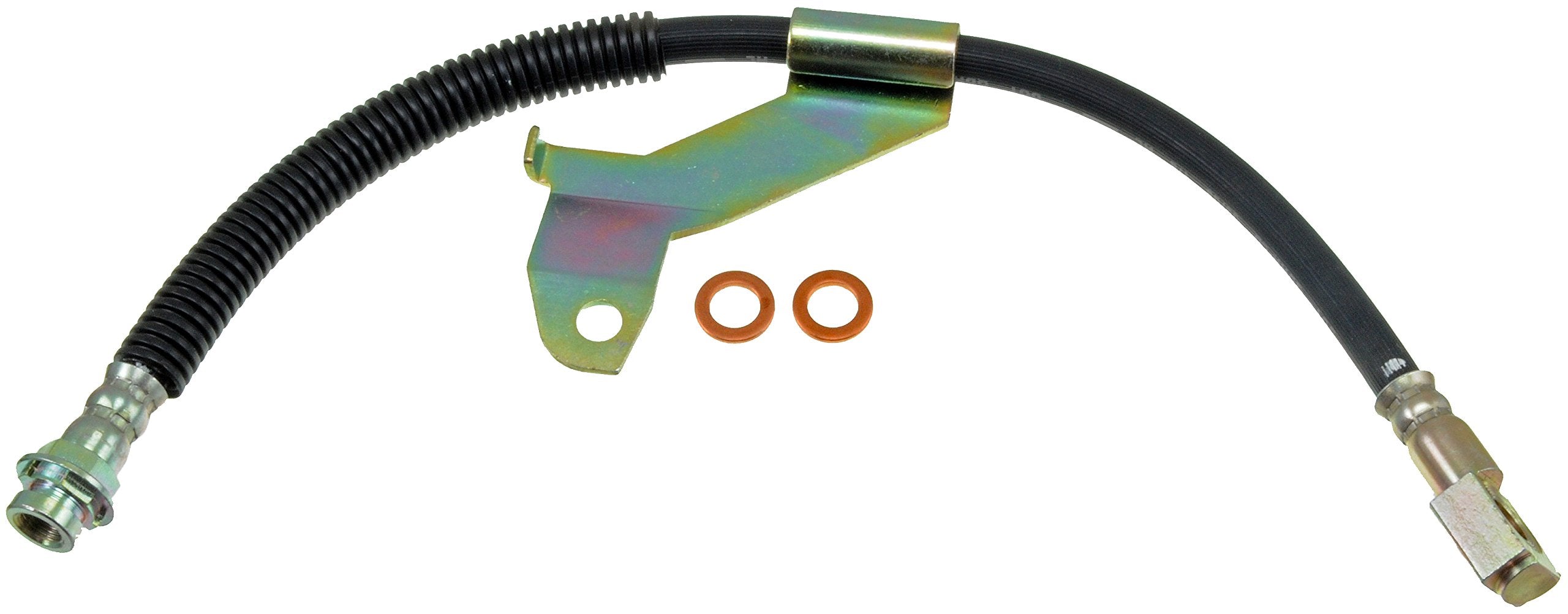 Dorman H38906 Front Passenger Side Brake Hydraulic Hose Compatible With Select Models