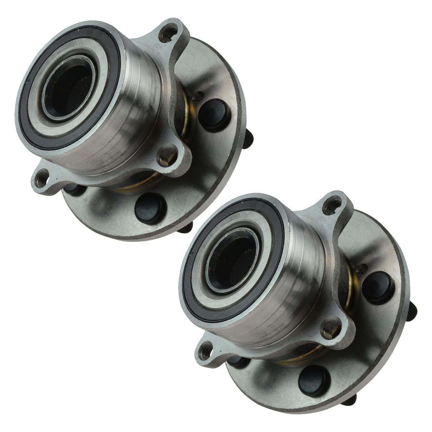 Trq Front Wheel Hub Bearings Assembly Set Compatible With 2007-2013 Acura Mdx 2010-2013 Zdx 2009-2015 Honda Pilot