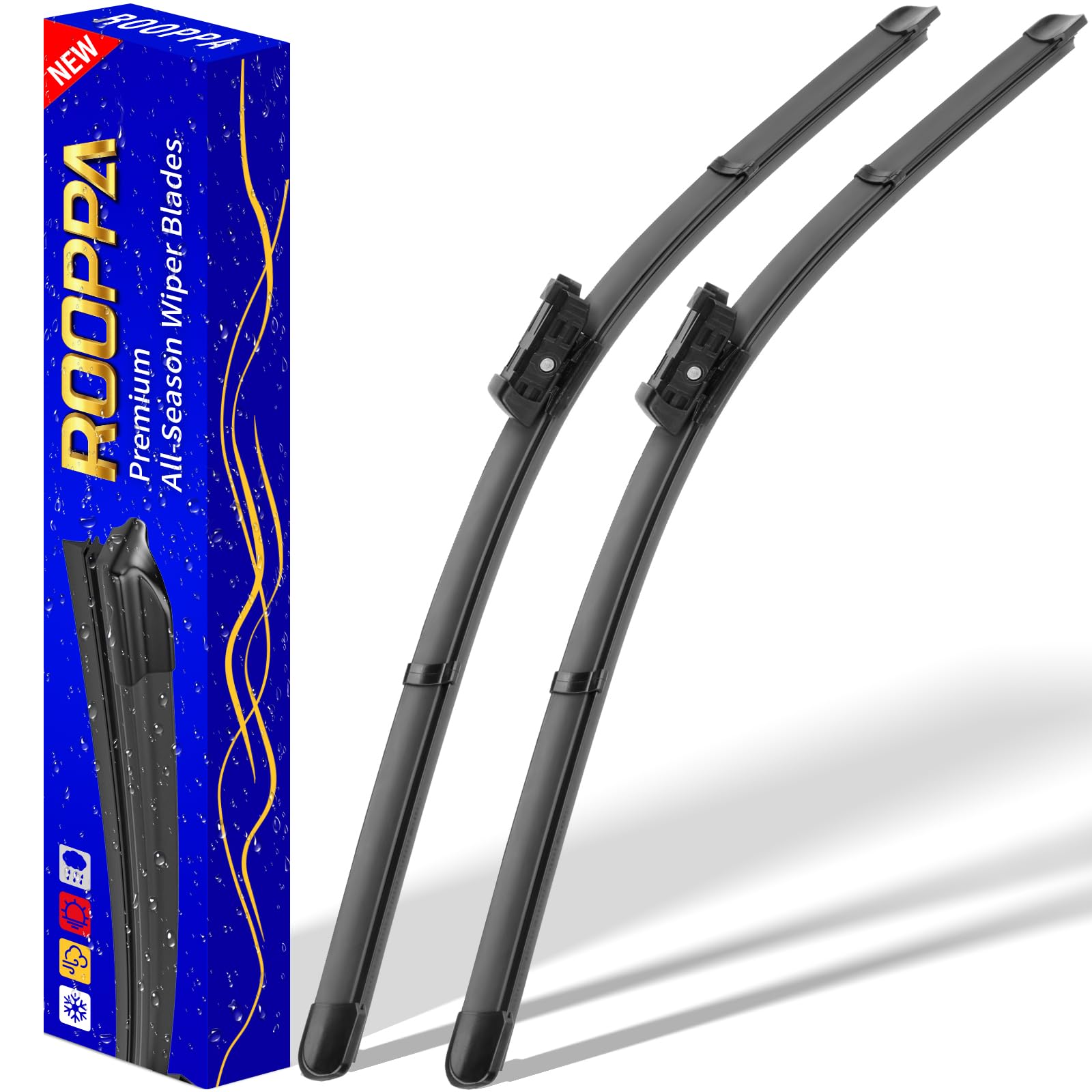 2 Wipers Replacement For 2018-2020 Vw Volkswagen Atlas/2019-2020 Porsche Cayenne Original Equipment Replacement Wiper Blade - 26