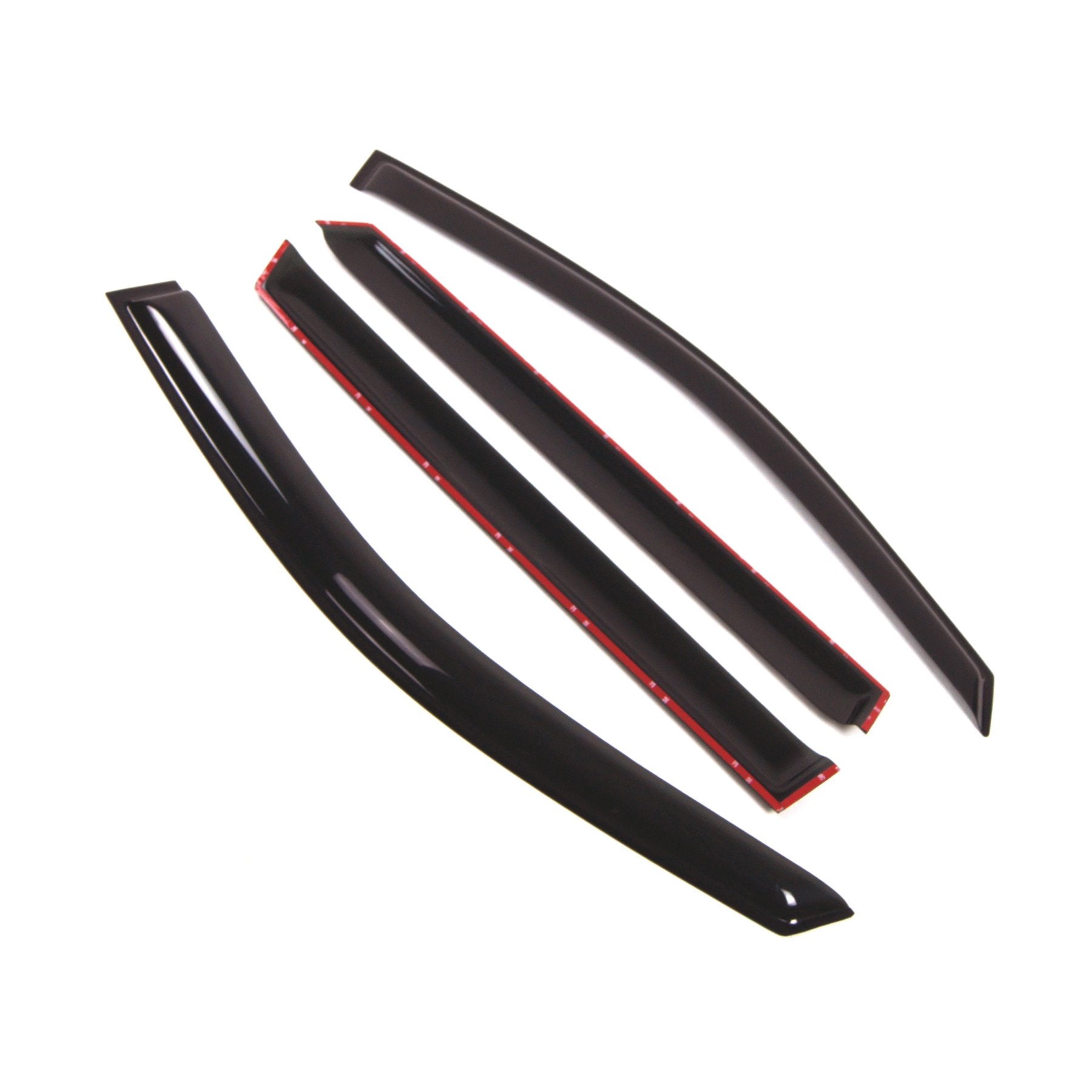 Car Window Rain Guard | Outside Mount Visors Auto Side Window Deflectors | Windows Visor Rain Shields Compatible With 2010-2017