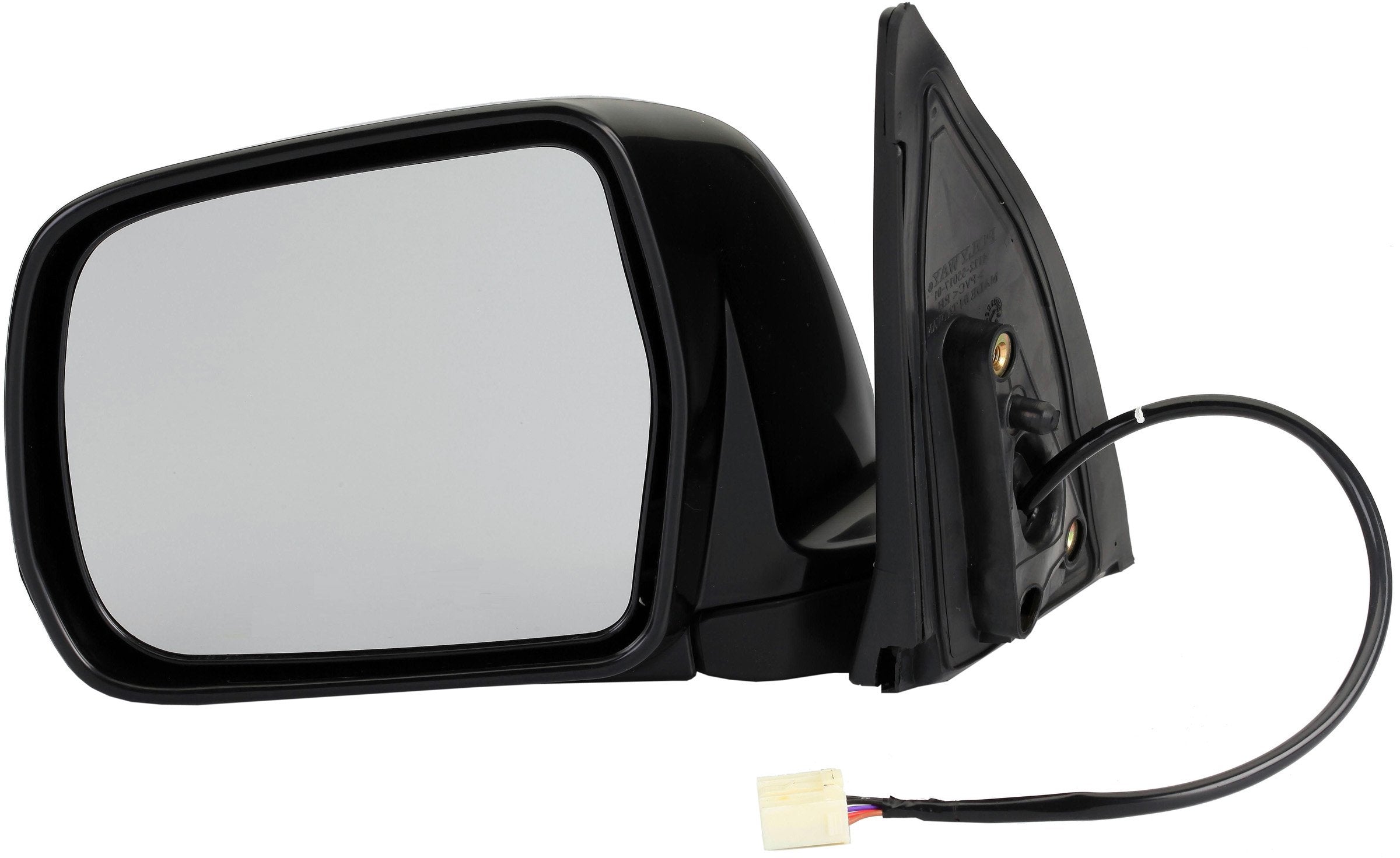 Dorman 955-1508 Driver Side Power Door Mirror - Folding Compatible With Select Toyota Models, Black